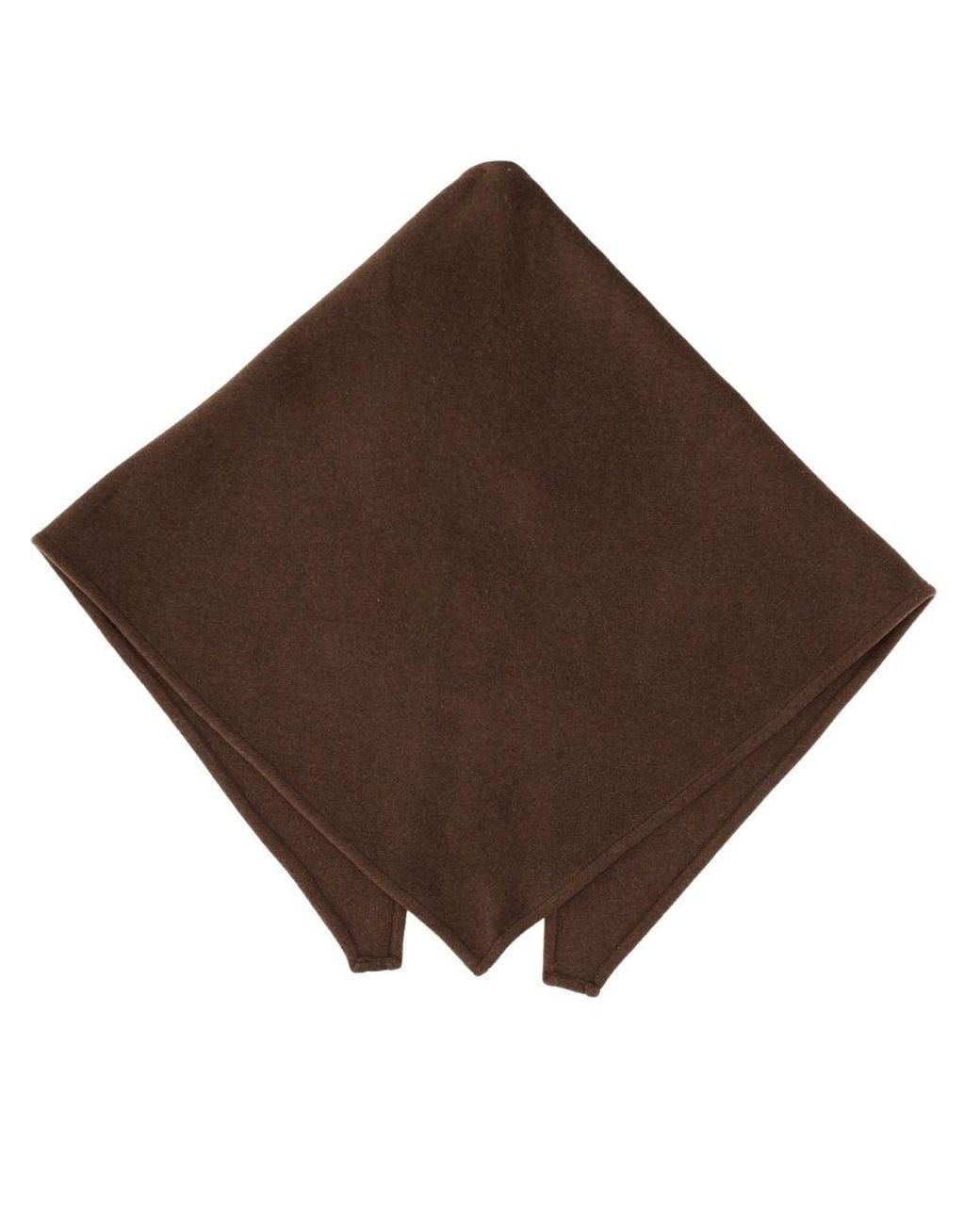 THE GARMENT Brown "Clooney" Scarf