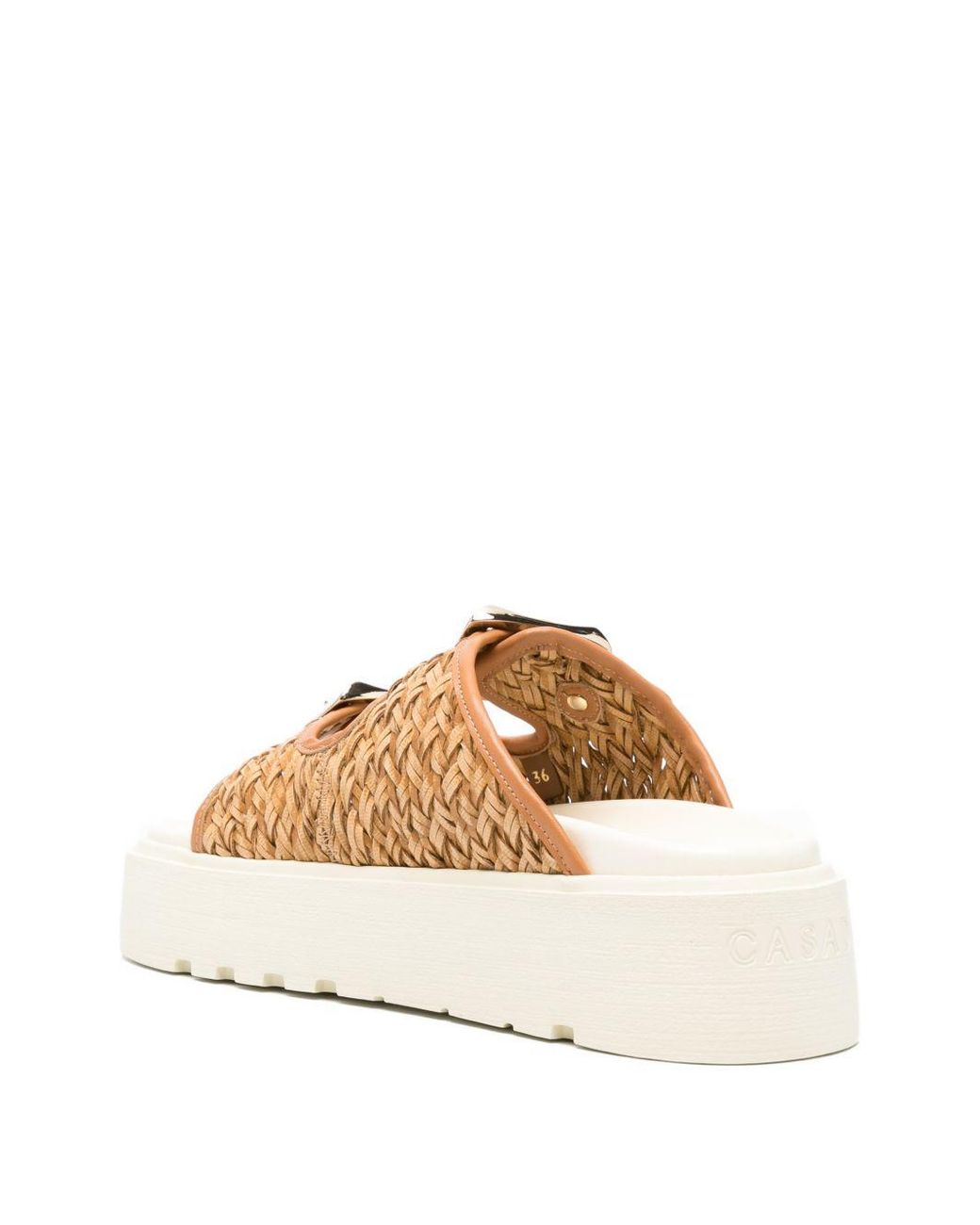 Casadei Natural Birky Suncity Sandals