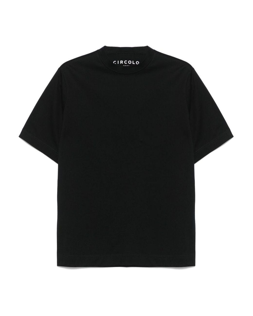 Circolo 1901 Black Cotton T Shirt for men