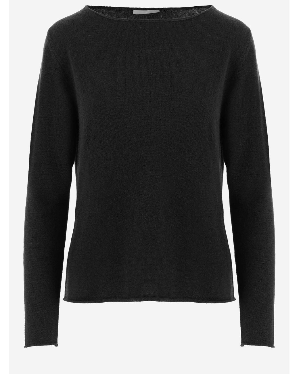 Allude Black Cashmere Sweater