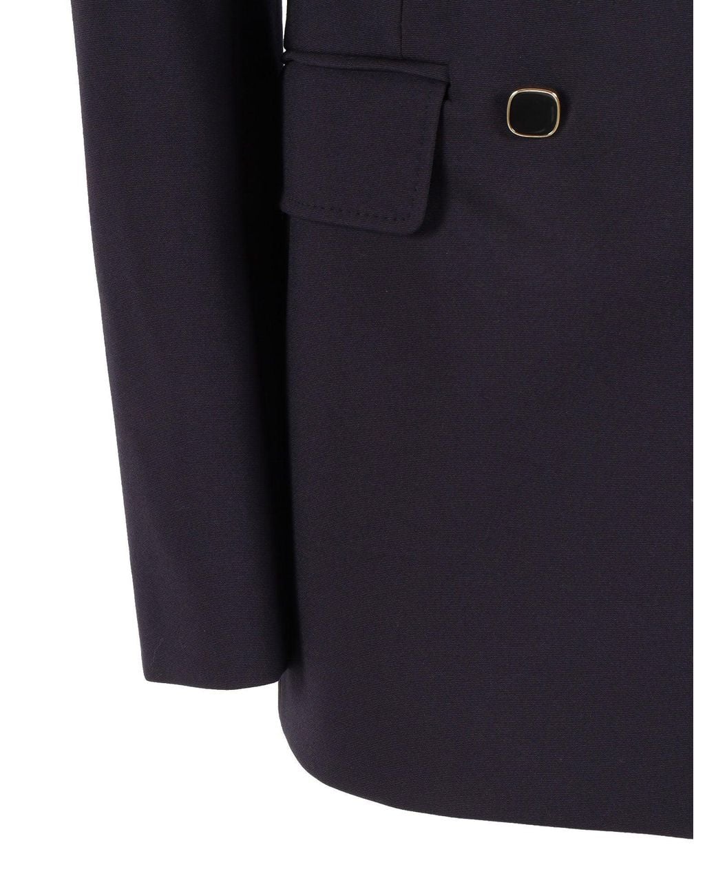 Max Mara Blue Jersey Jacket