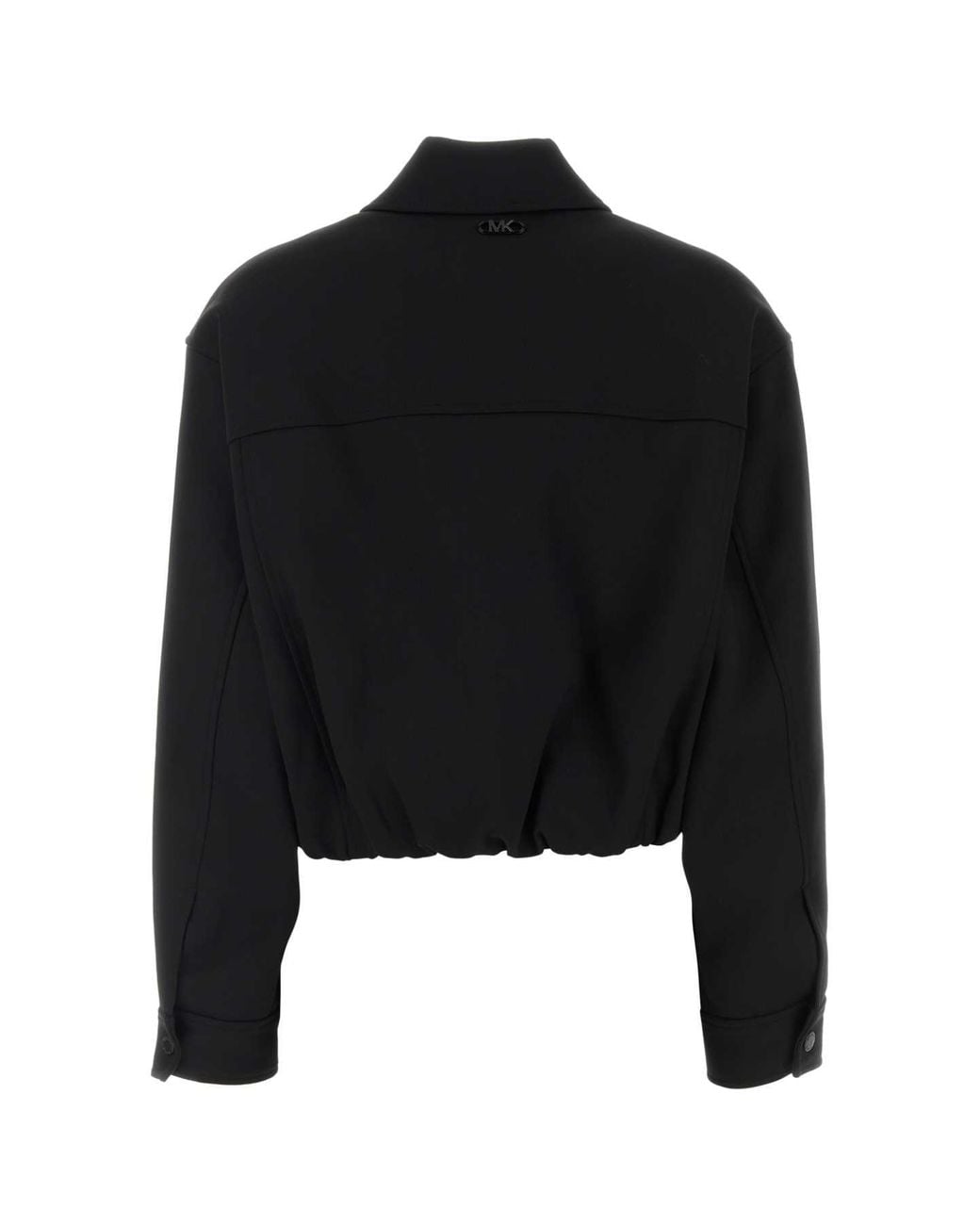 MICHAEL Michael Kors Black Michael By Michael Kors Wool Bomber Jkt