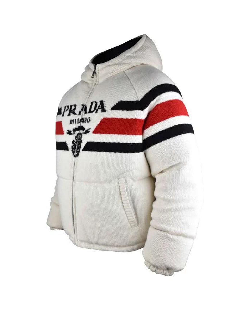 Prada White Down Jacket