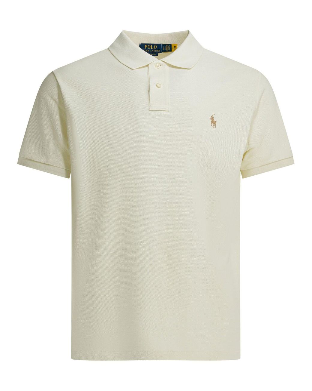 Polo Ralph Lauren Cotton Polo Shirt in White for Men | Lyst Australia