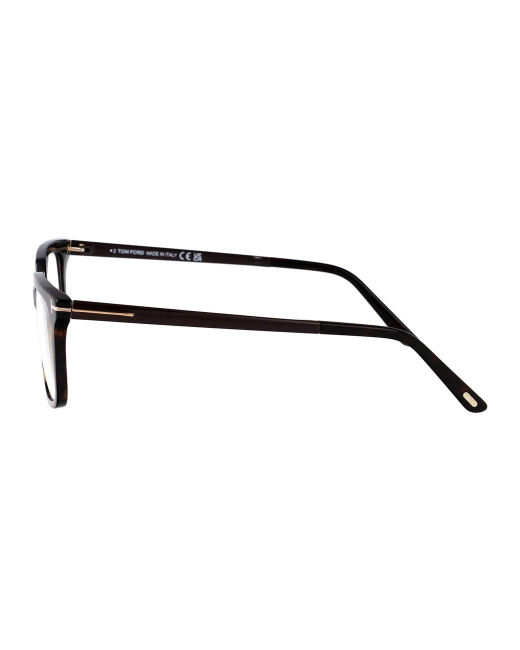 Tom Ford Brown Avana Scura Acetate Optical Glasses for men