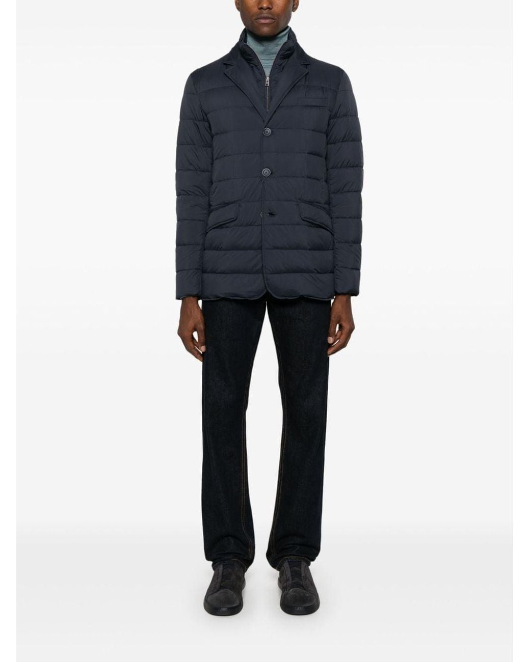 Herno Blue Coats for men