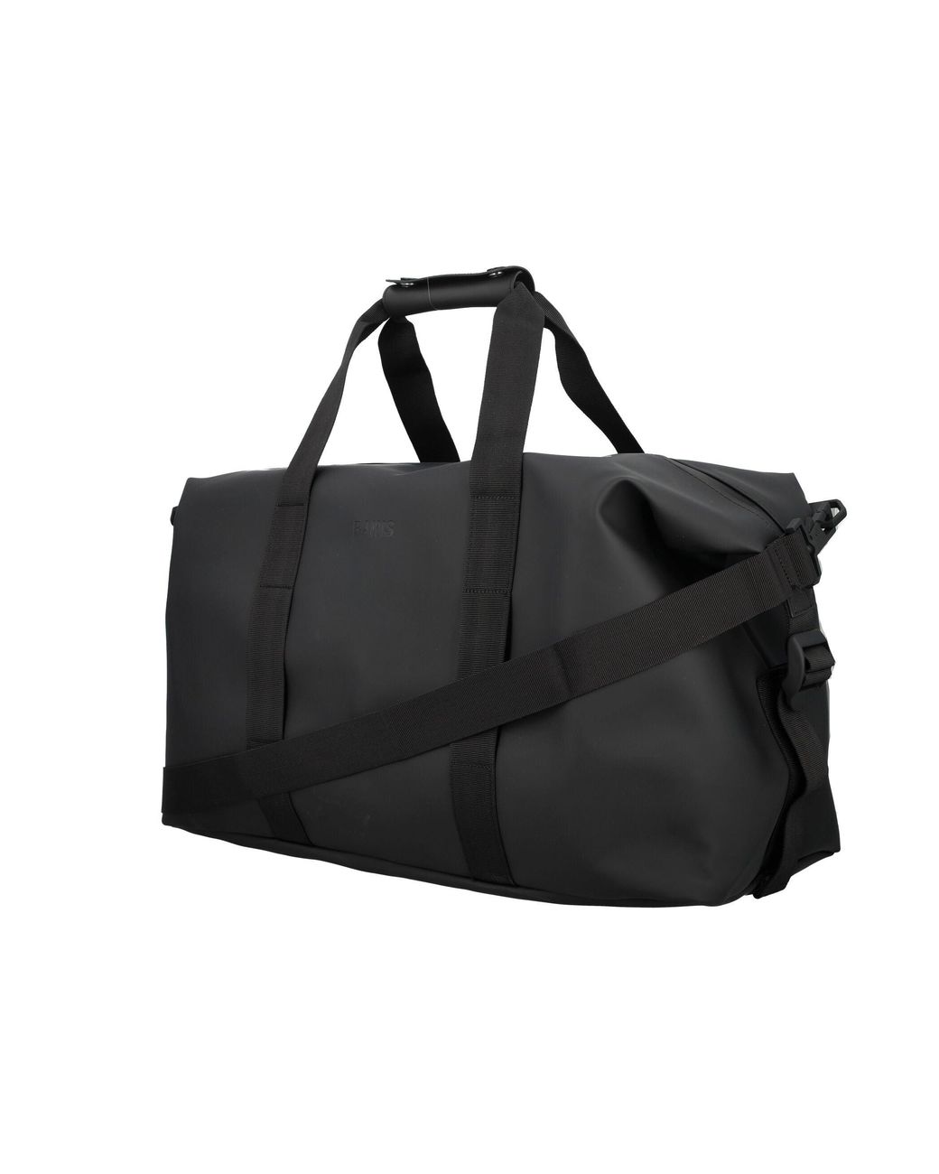 Rains Black Hilo Weekend Bag