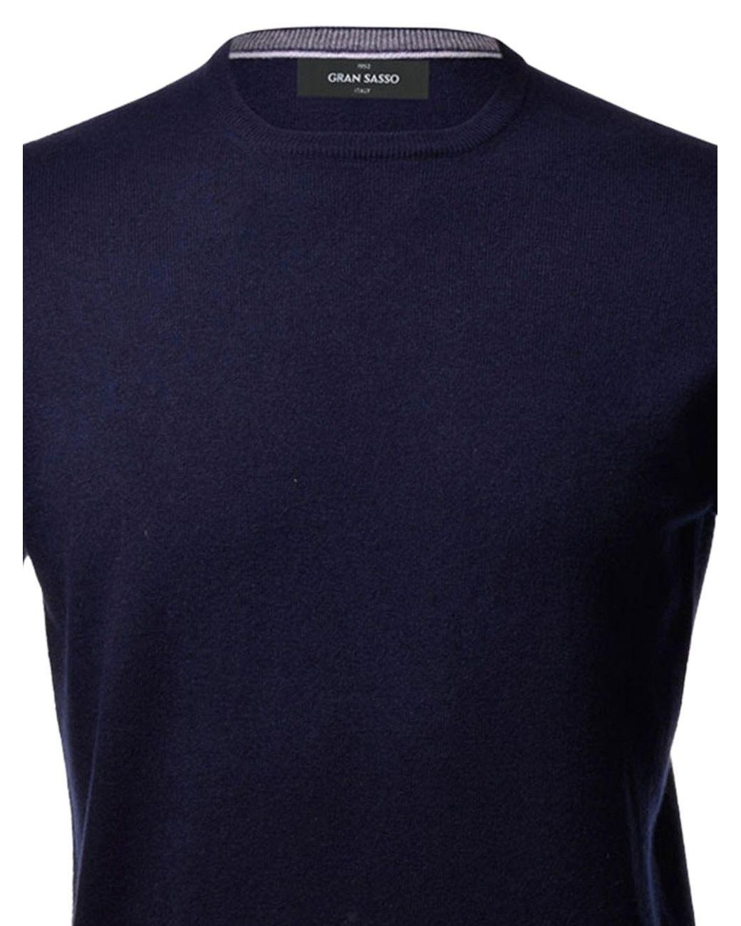 Gran Sasso Blue Sweaters for men