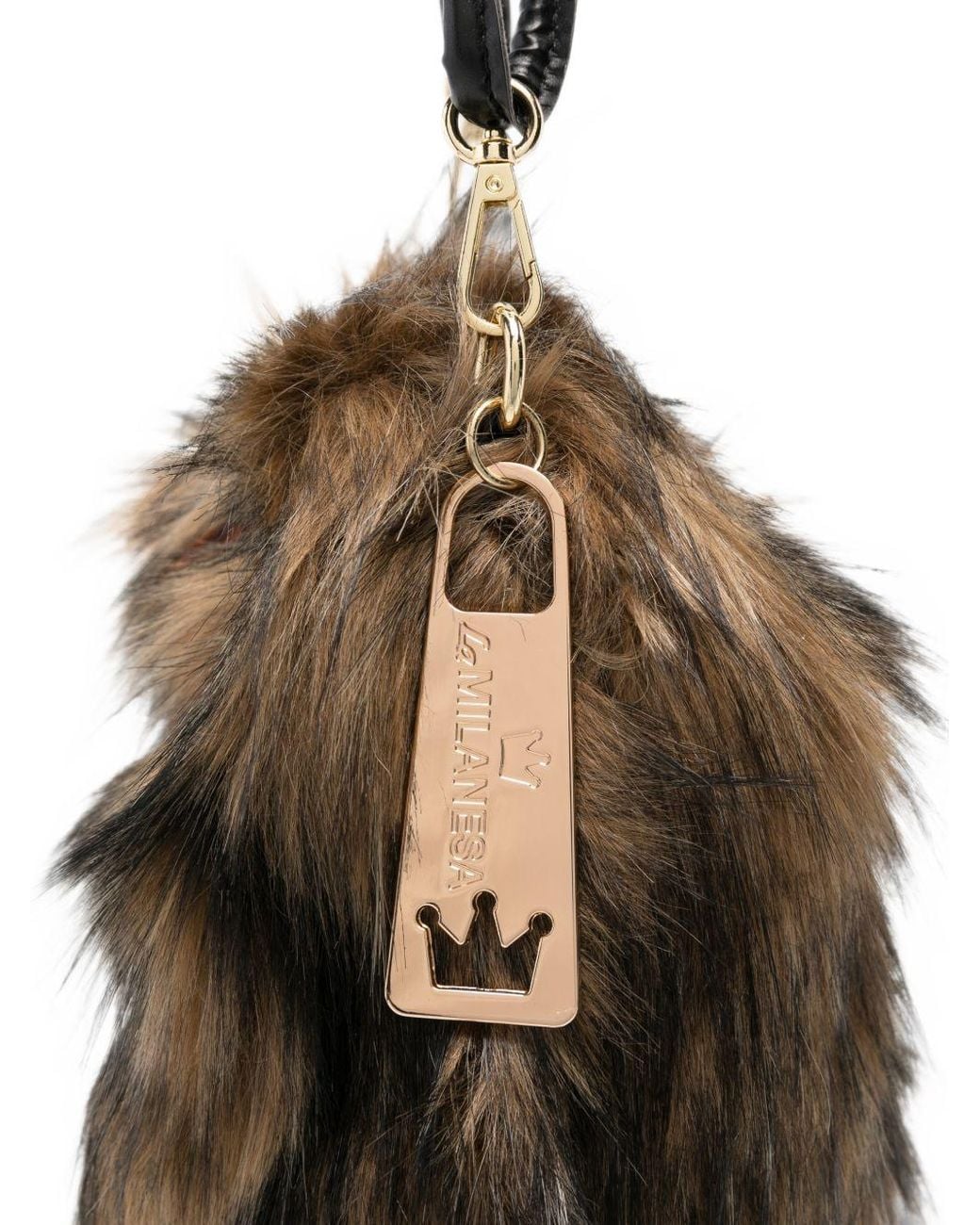 La Milanesa Brown Alva Bucket Bag