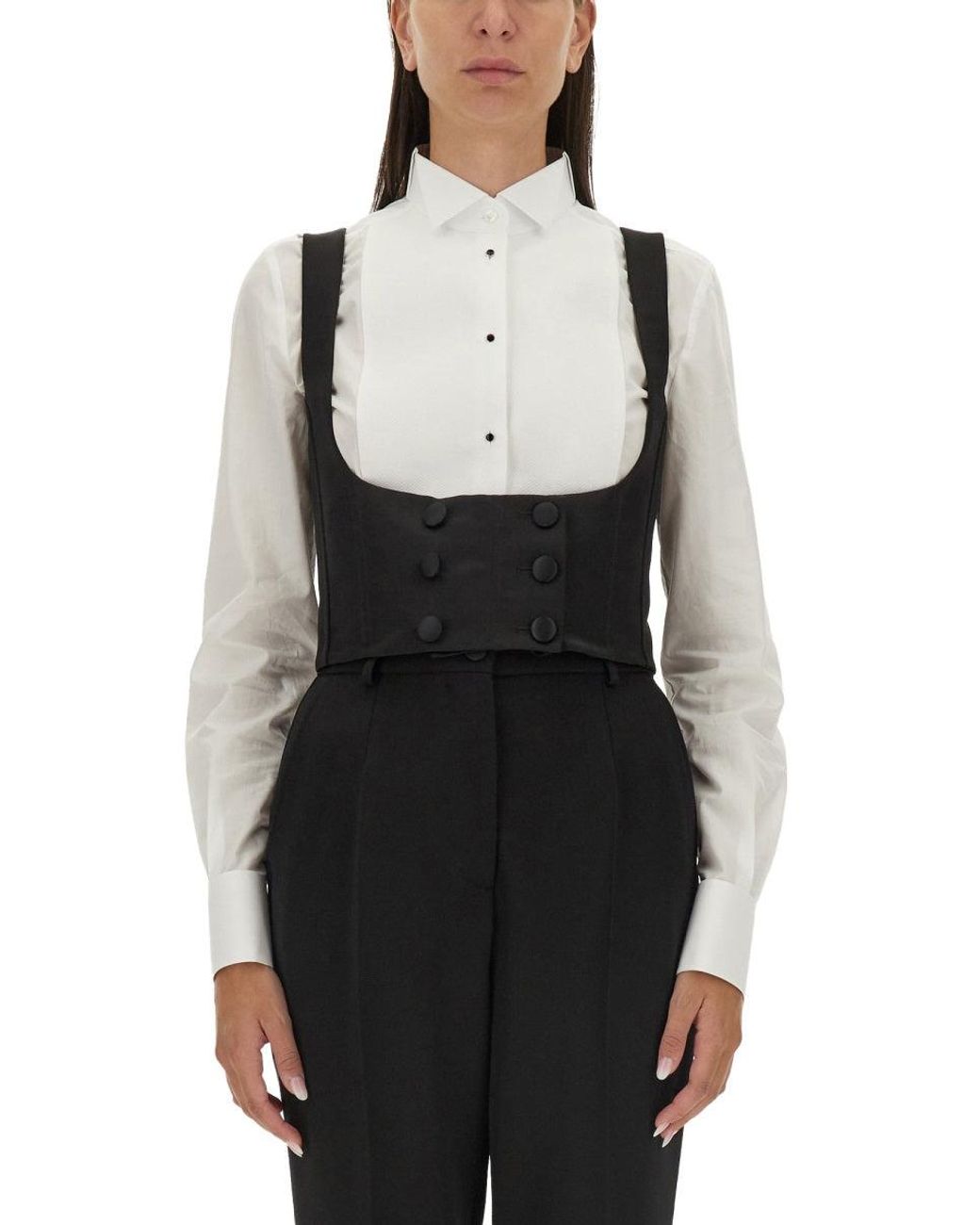 Dolce & Gabbana Black Waistcoats