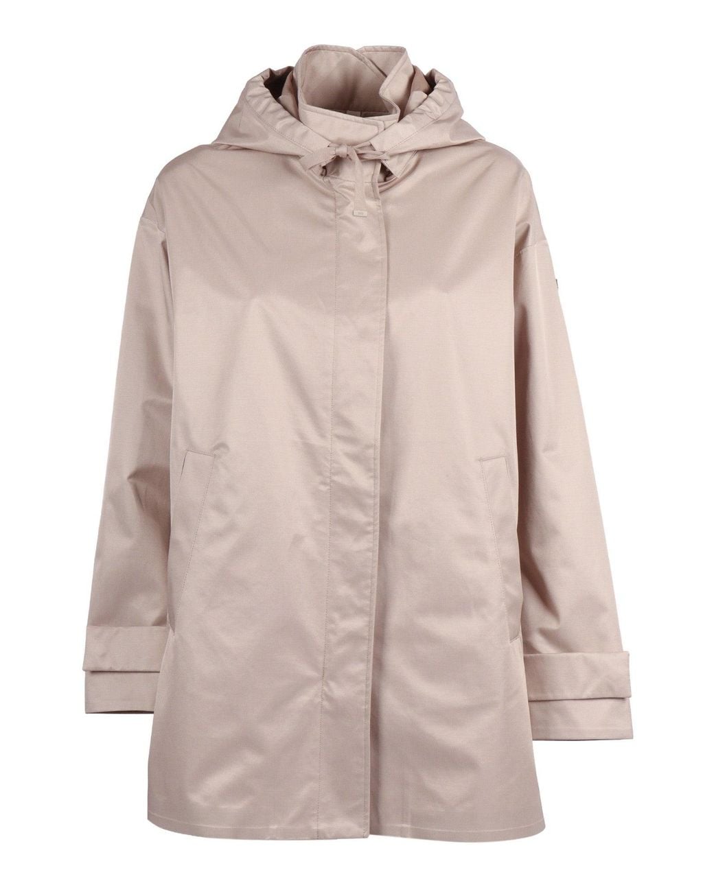 DUNO Natural Loose Fitting Hooded Jacket