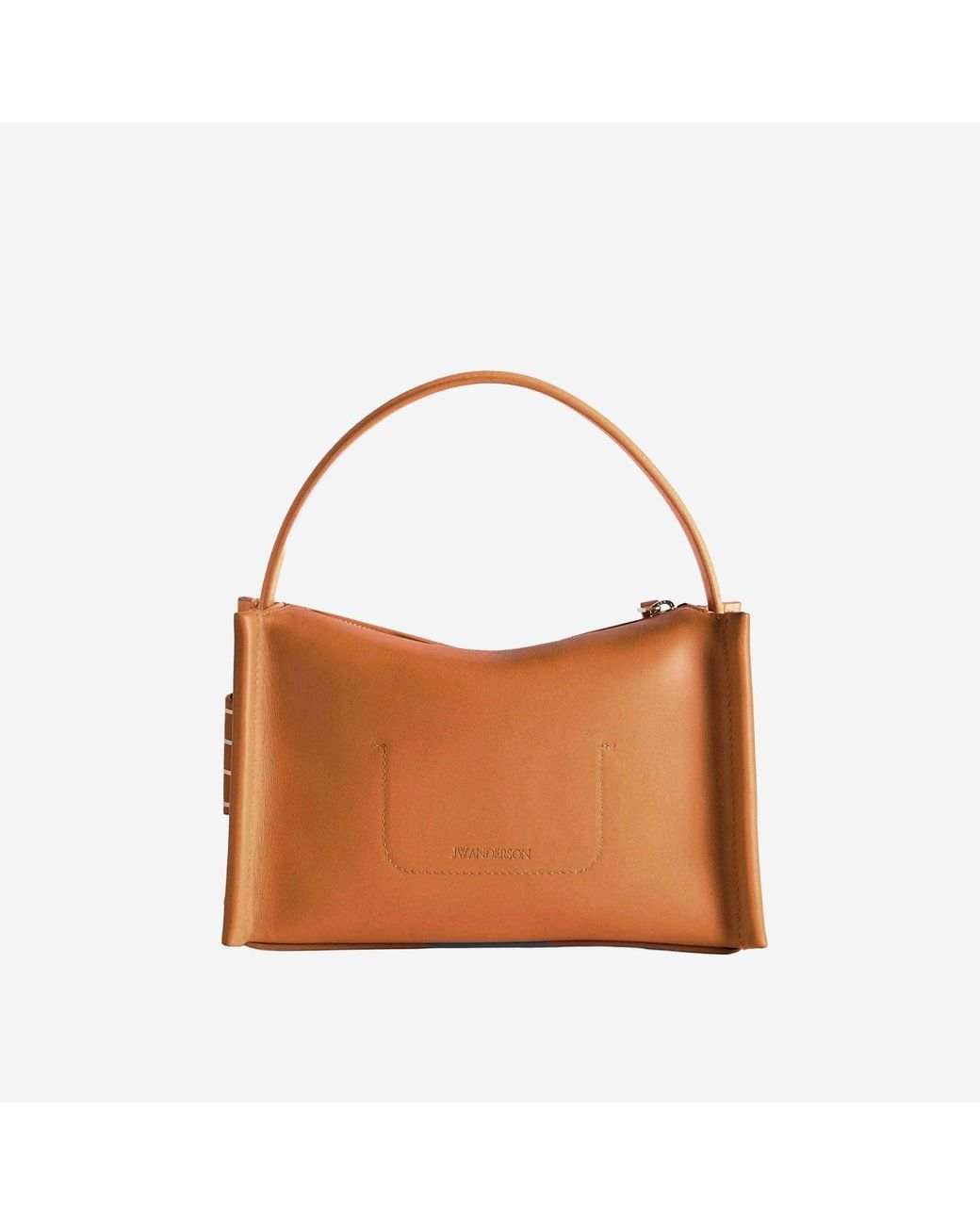 J.W. Anderson Brown Shoulder Bag Leather Loafer