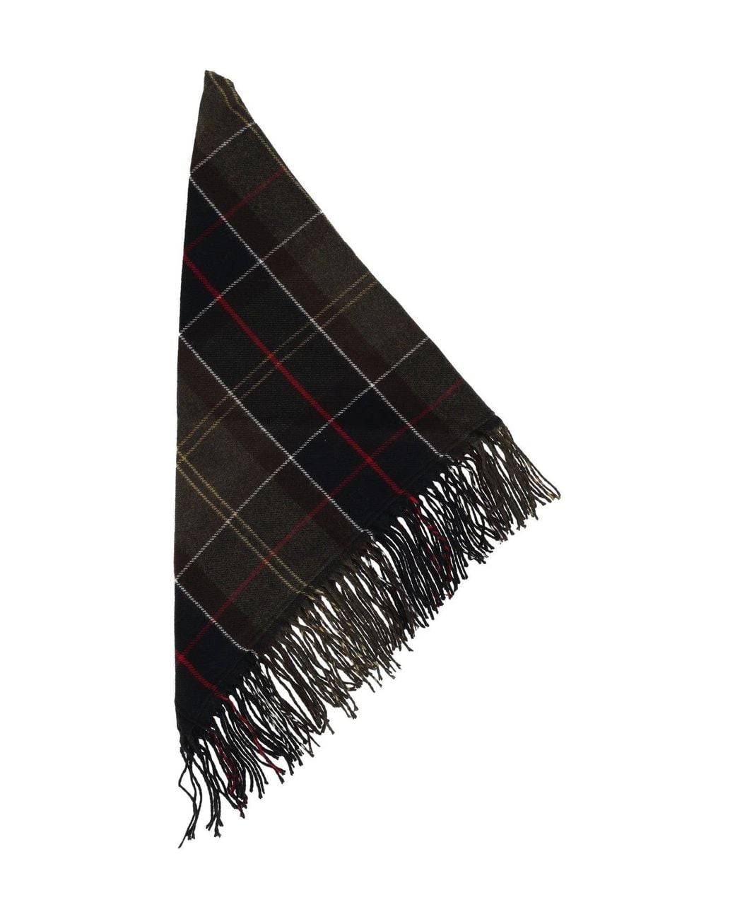 Barbour Black Kirklees Tartan Scarf