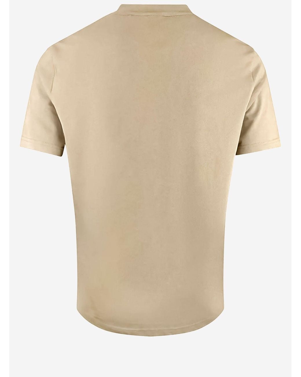 Boss Natural Cotton T Shirt With Logo for men