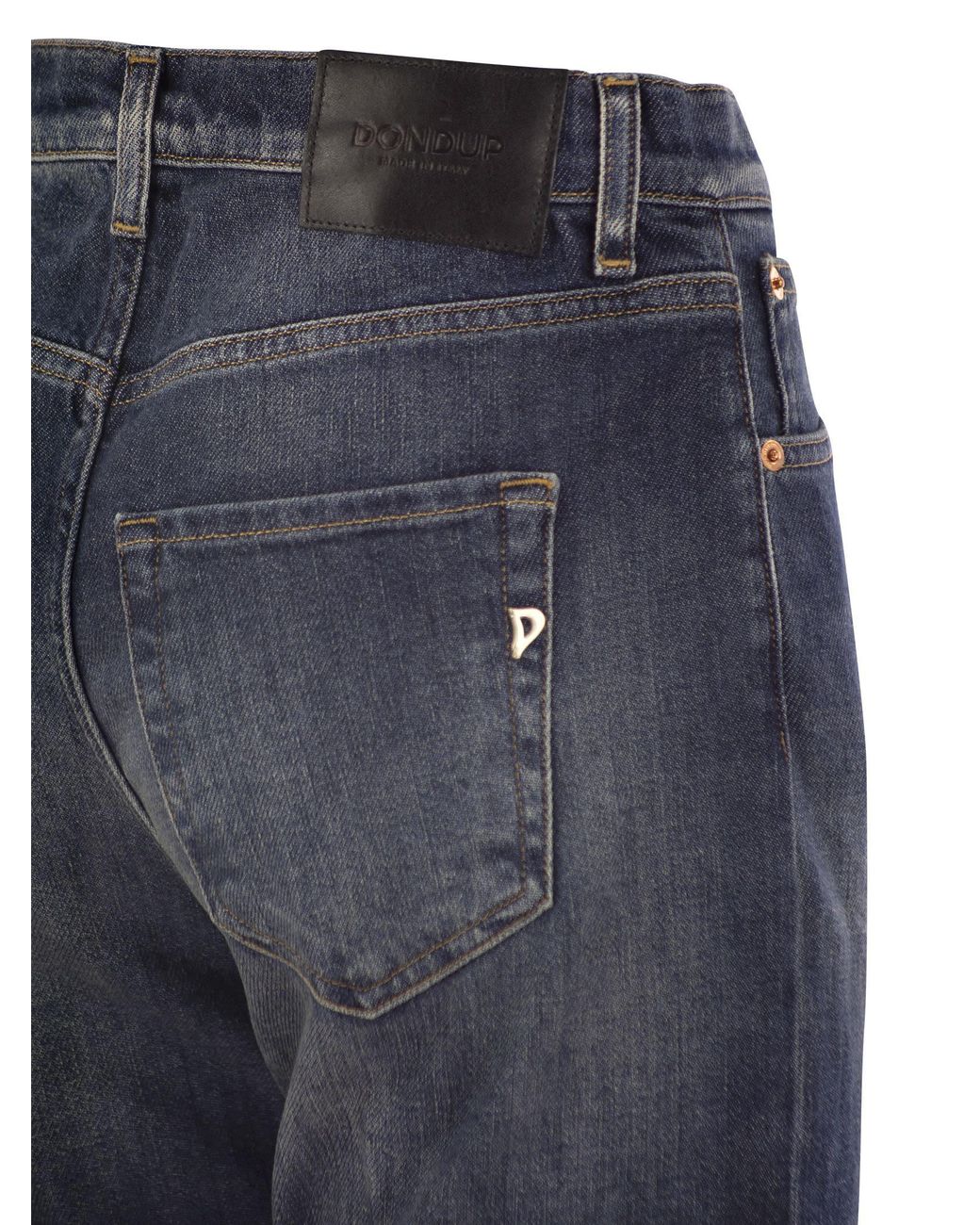 Dondup Blue Icon Five Pocket Denim Trousers