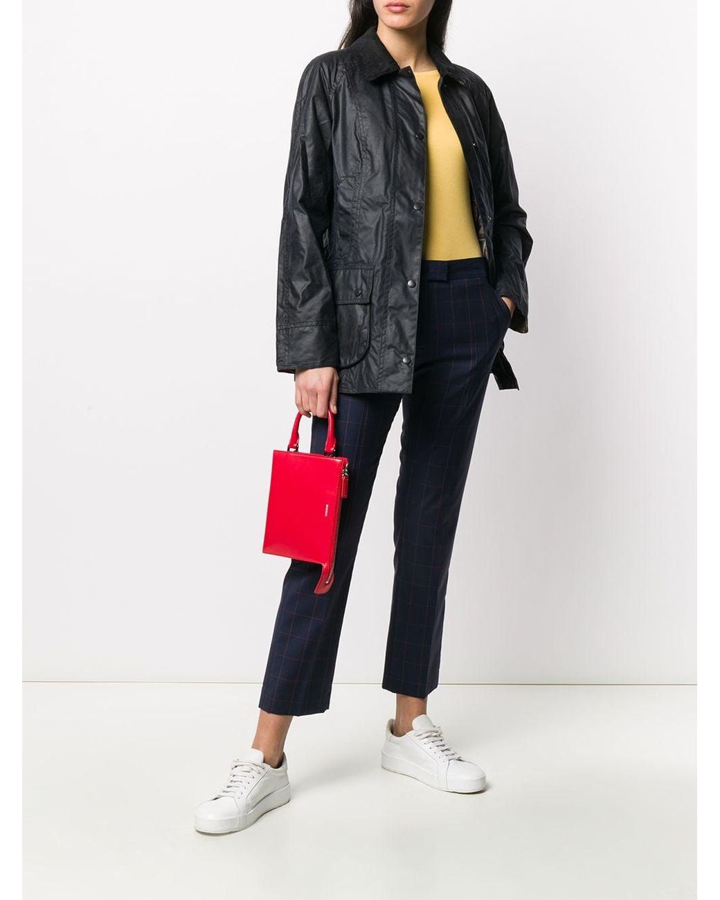 Barbour Black Beadnell Wax Jacket