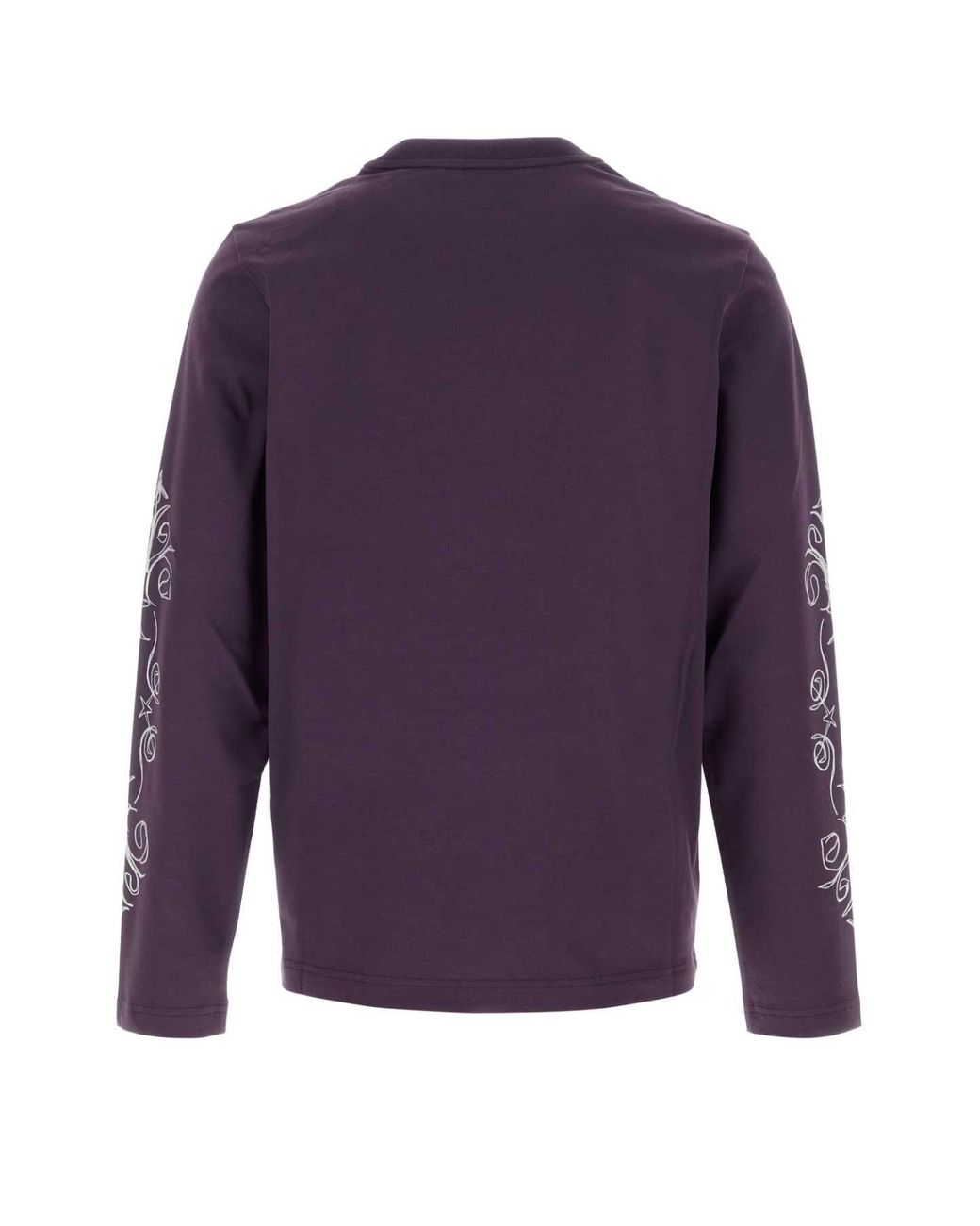Moncler Purple Cotton T Shirt