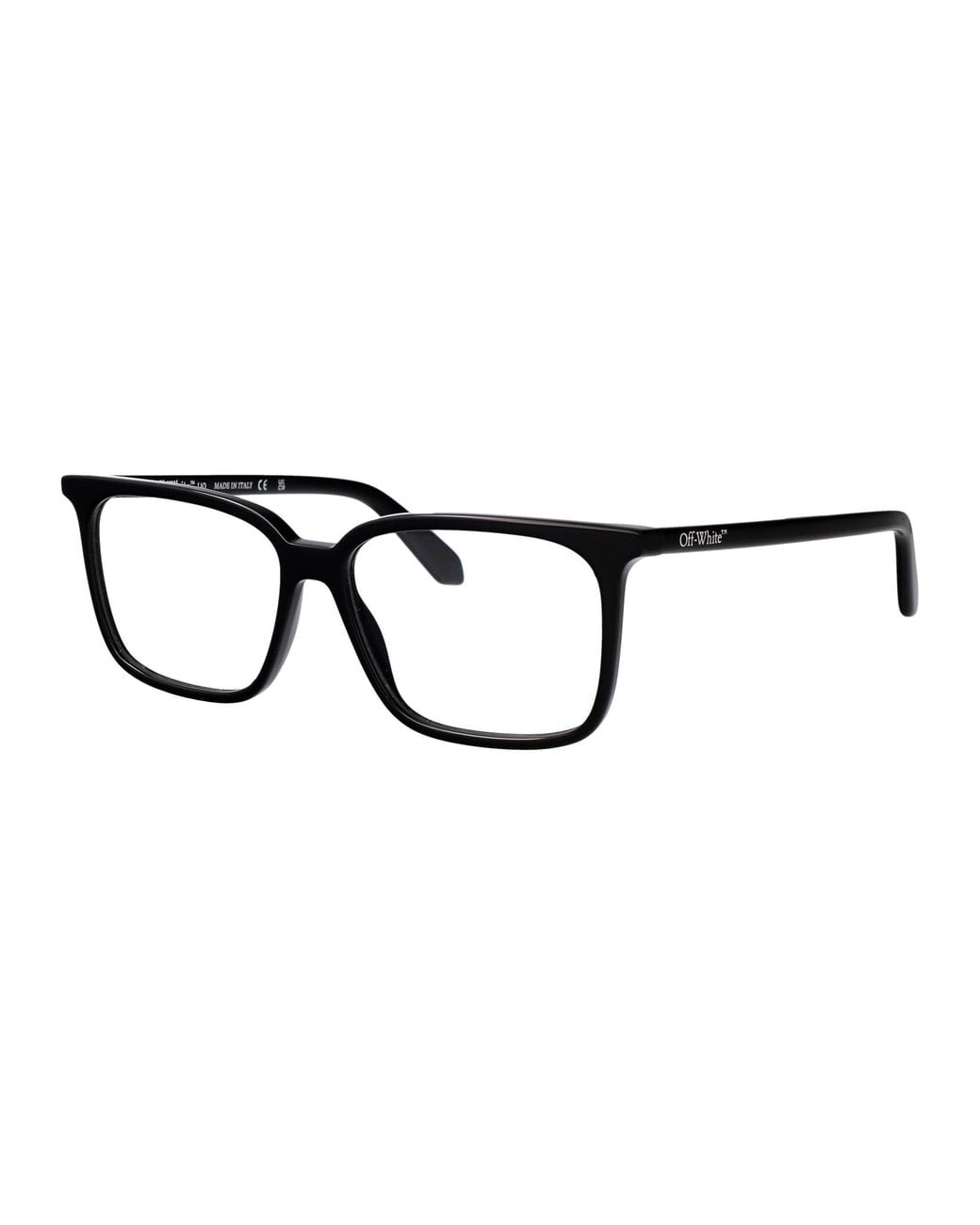 Off-White c/o Virgil Abloh Black Shiny Acetate Glasses