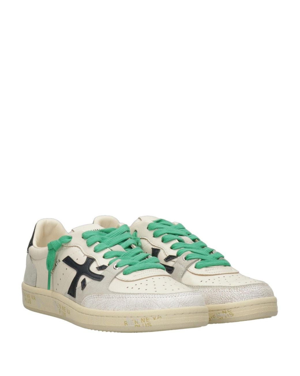 Premiata Green Sneakers