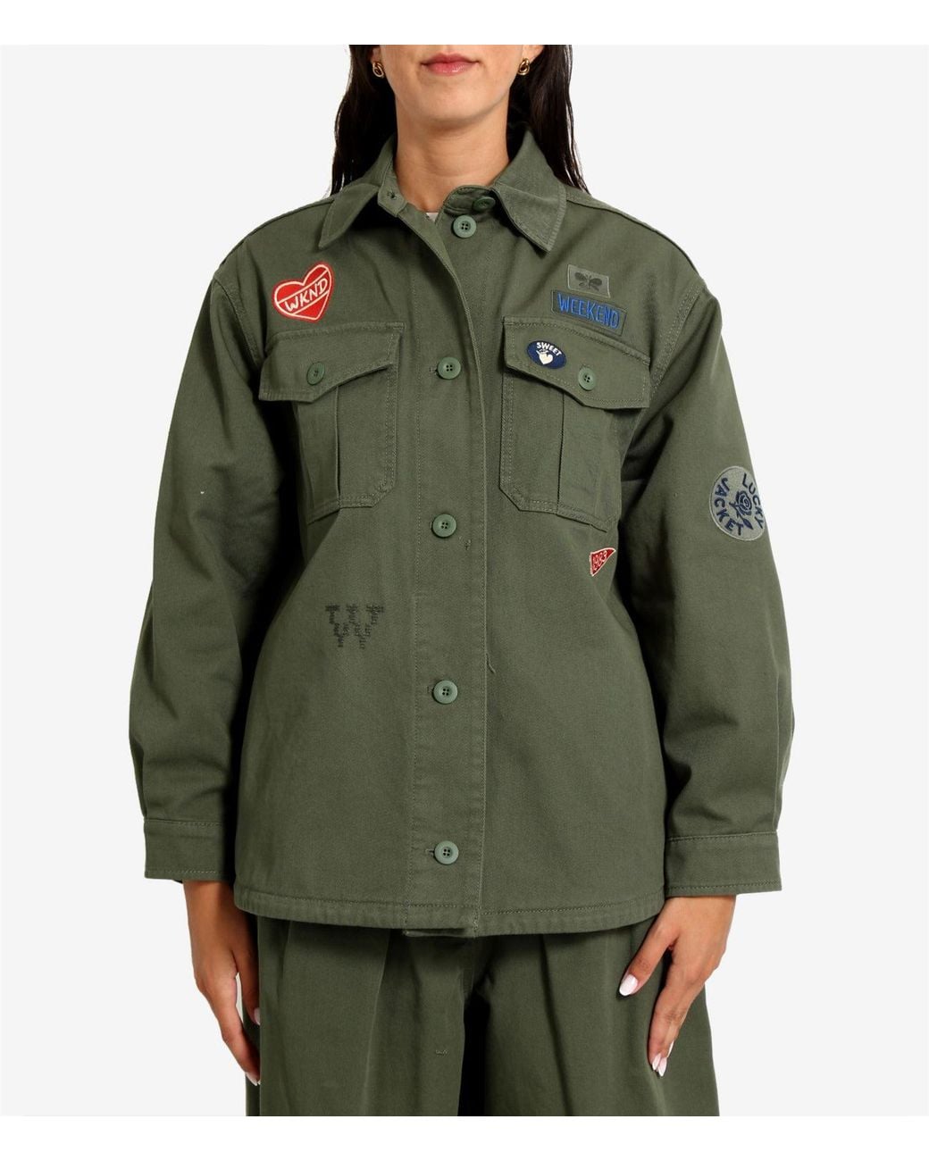 Weekend by Maxmara Green Coats