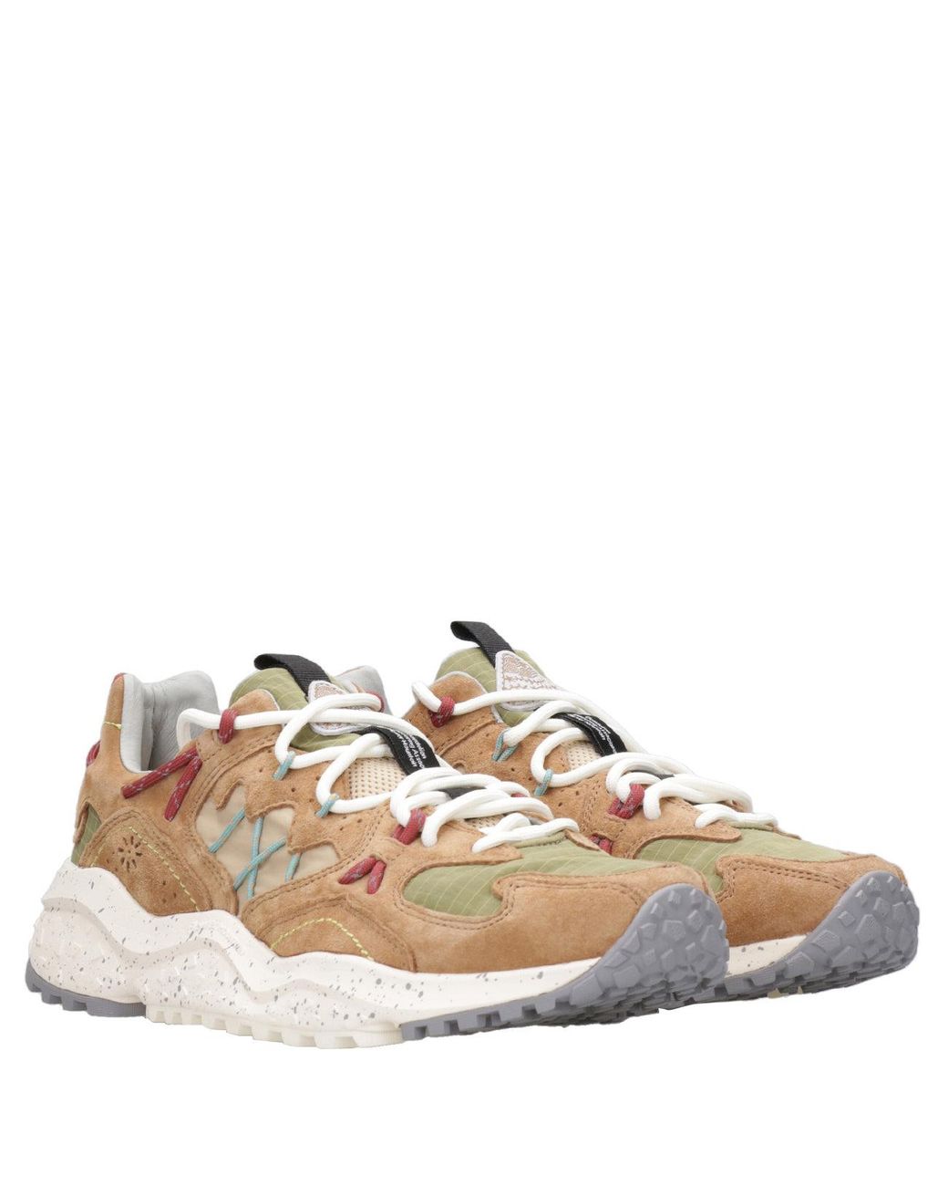 Flower Mountain Brown Sneakers for men