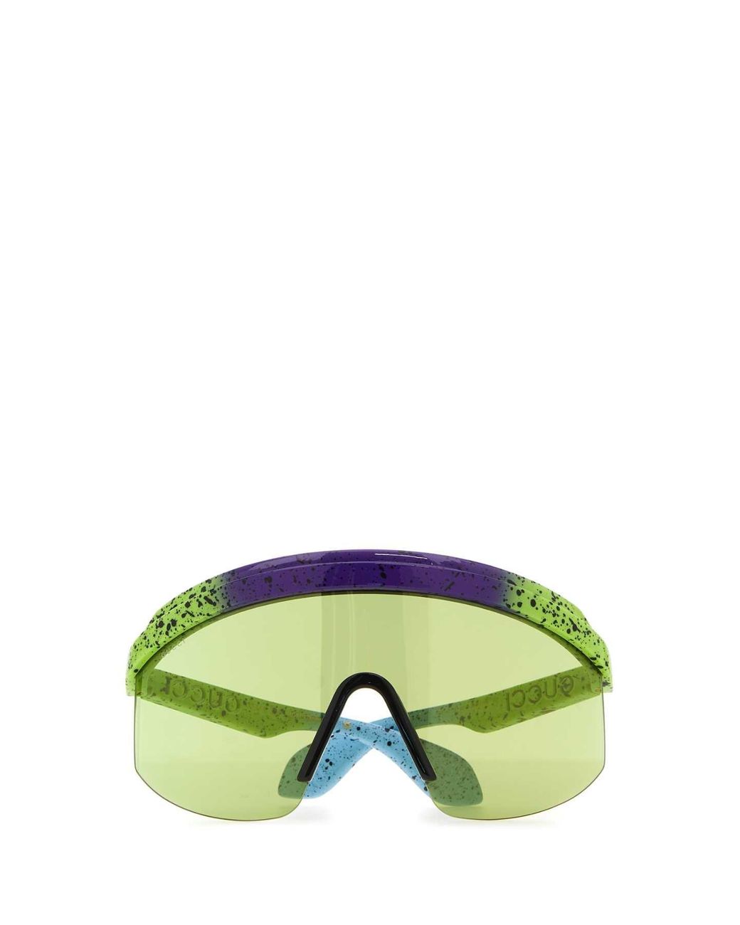 Gucci Green Mask Frame Sunglasses