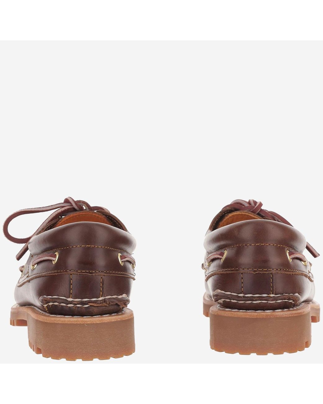 Timberland Brown Leather Loafers