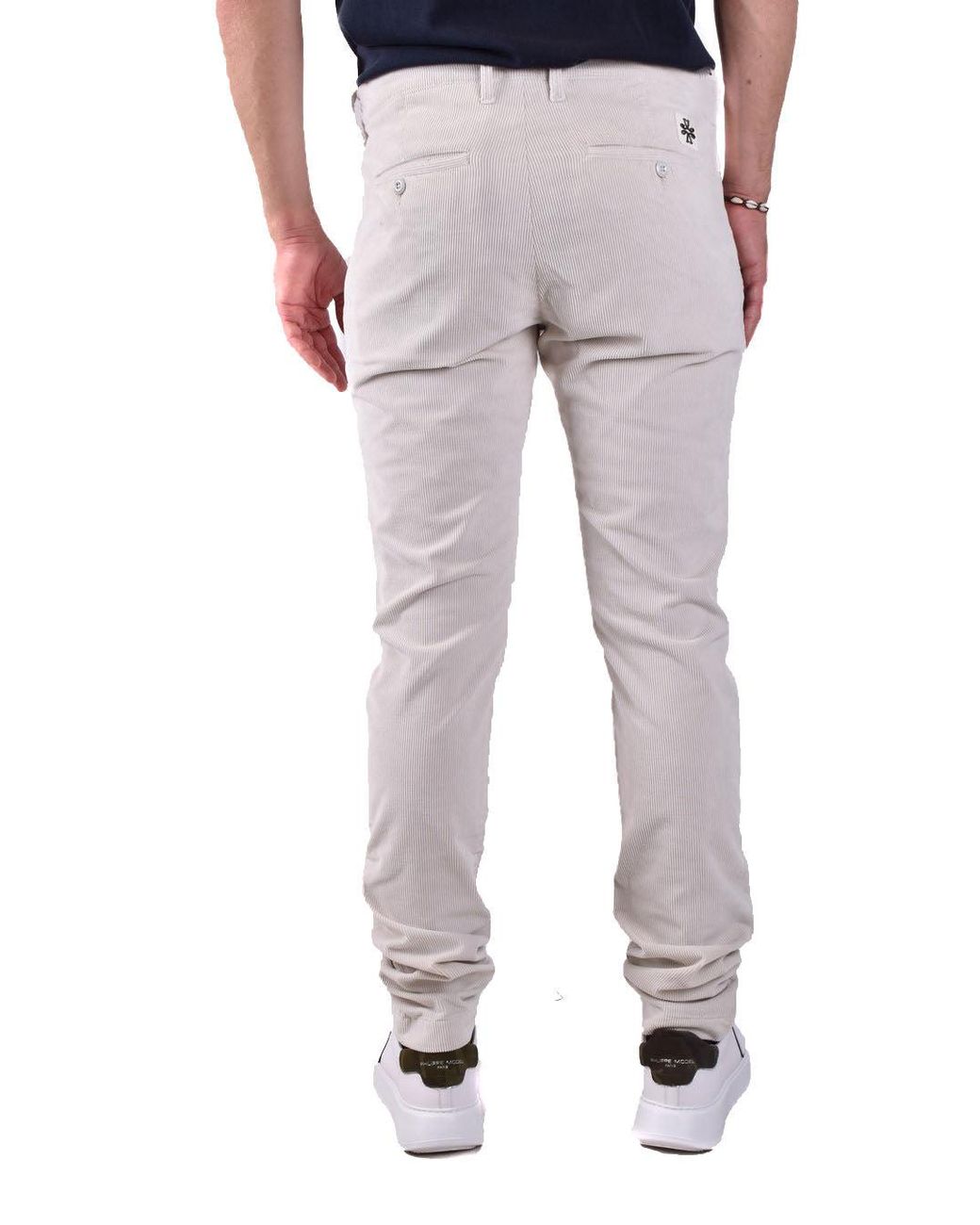 Dondup Gray Dondup White