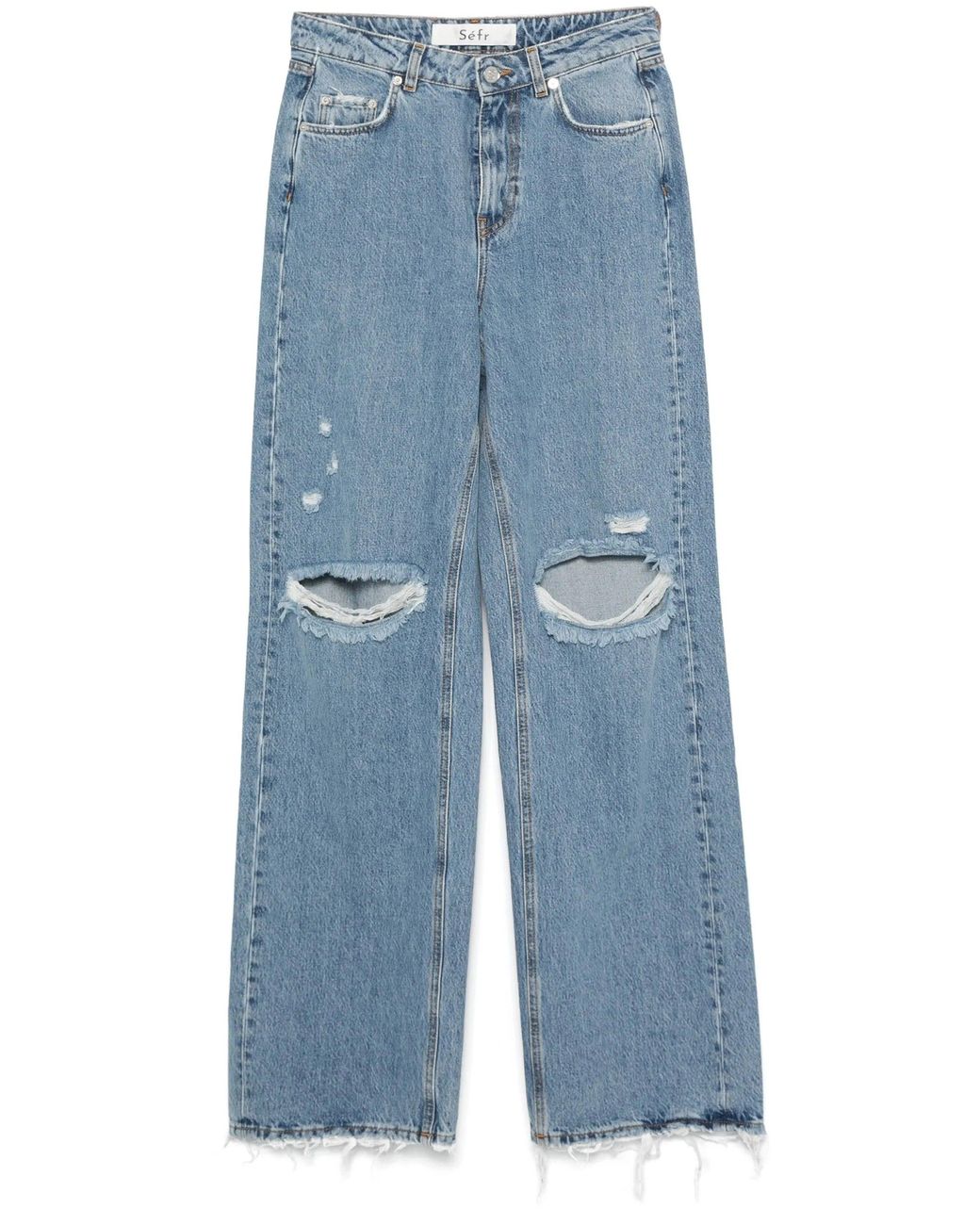 Séfr Blue Loose Cut Jeans