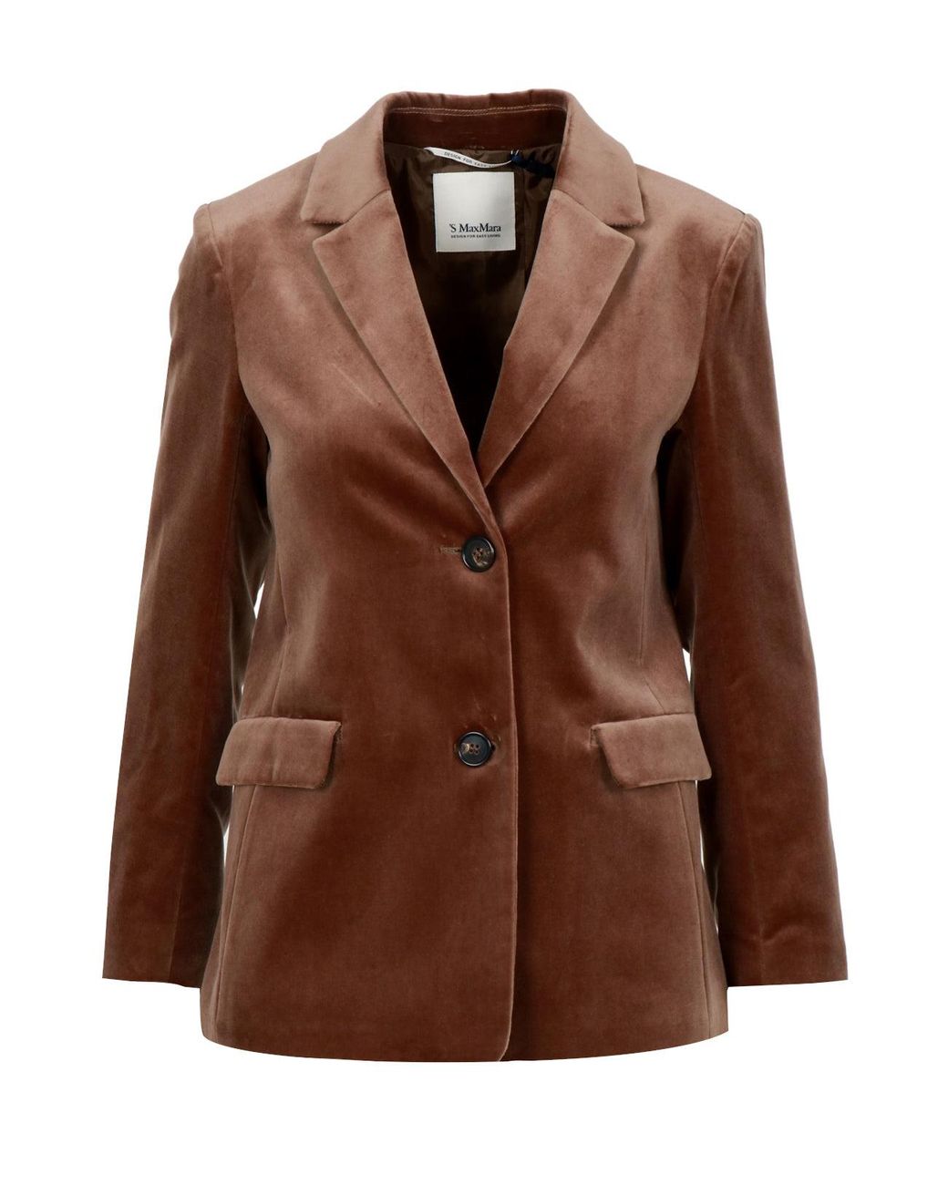 Max Mara Brown Jacken Kamel