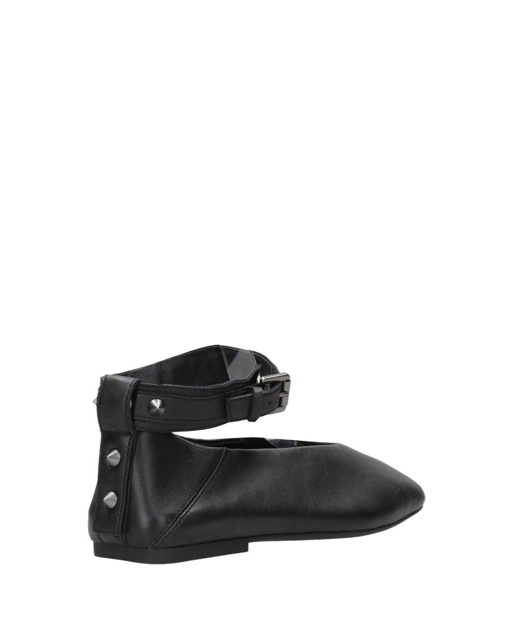 Ash Black Flat Shoes