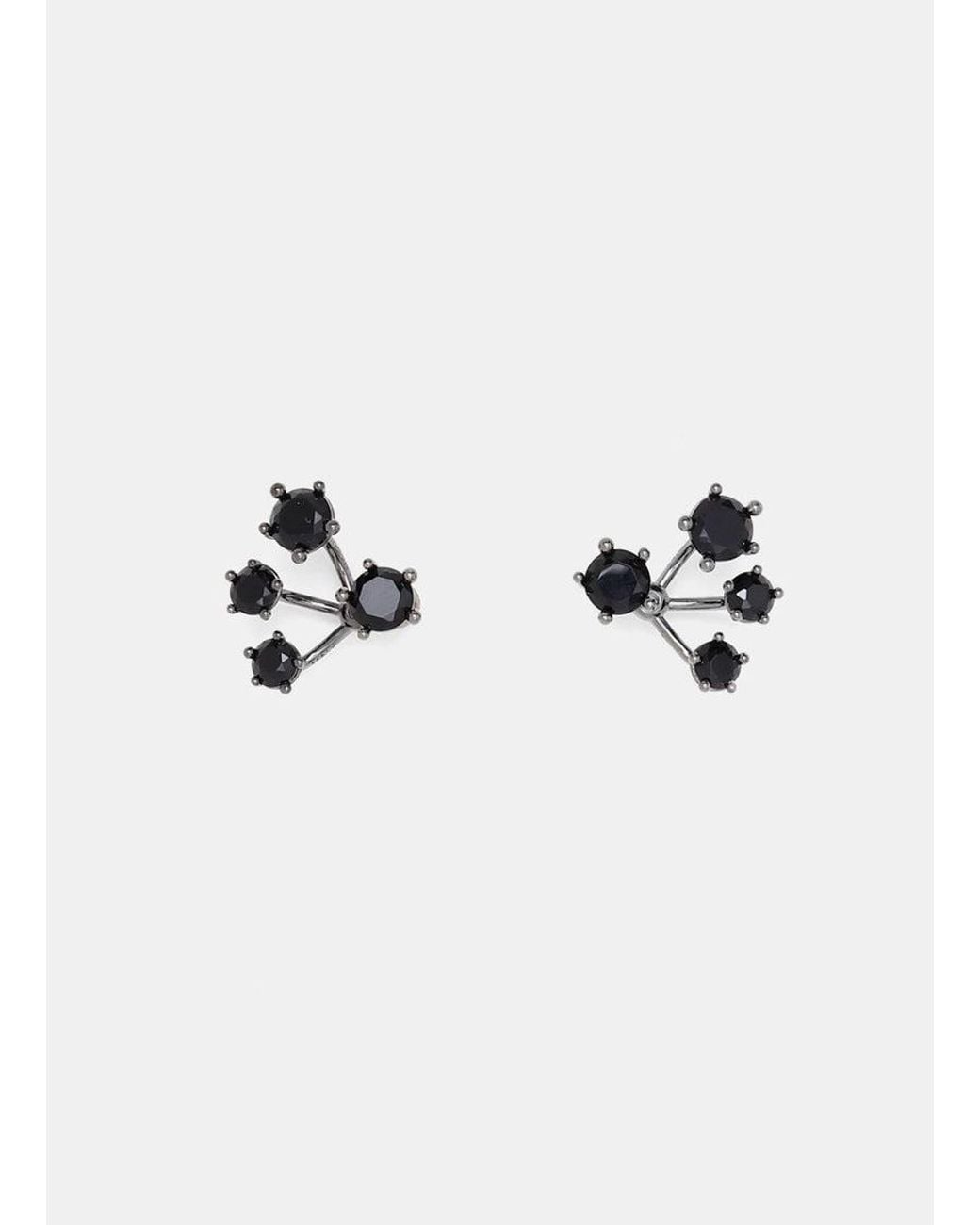 Panconesi Multicolor Night Sky Cluster Earrings