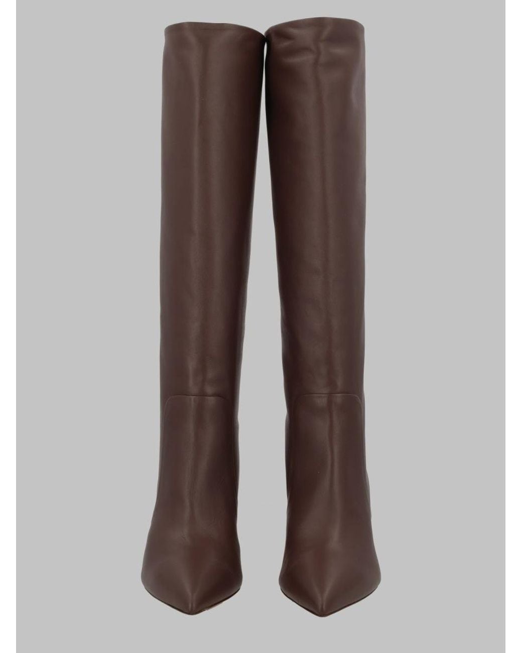 Paris Texas Brown Boots Anja 70 Leather