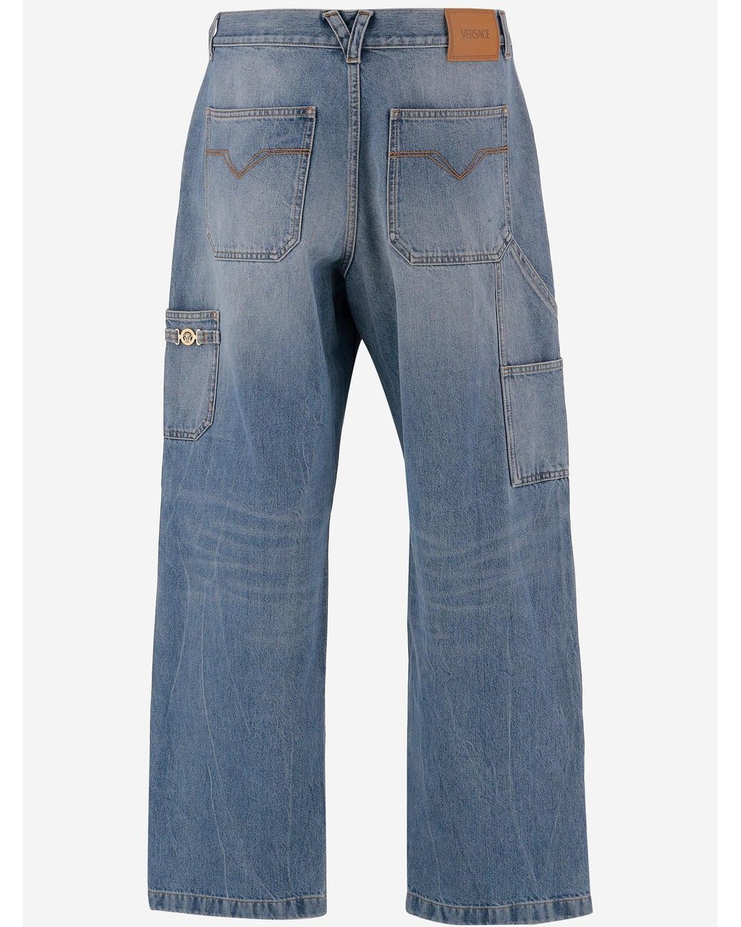 Versace Blue Carpenter Jeans for men