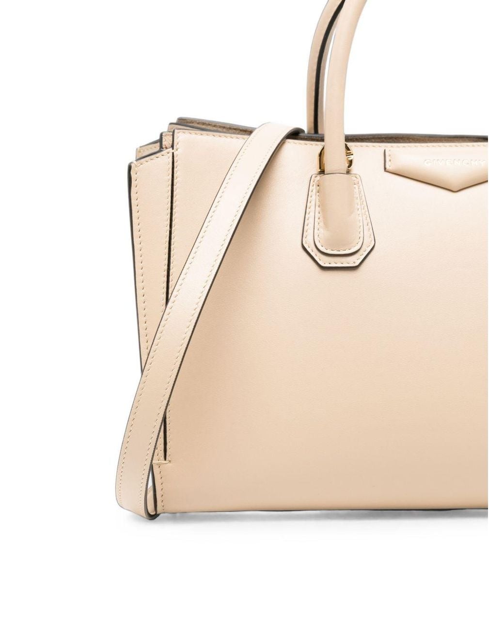 Givenchy Natural Antigona Catchall Small Leather Handbag
