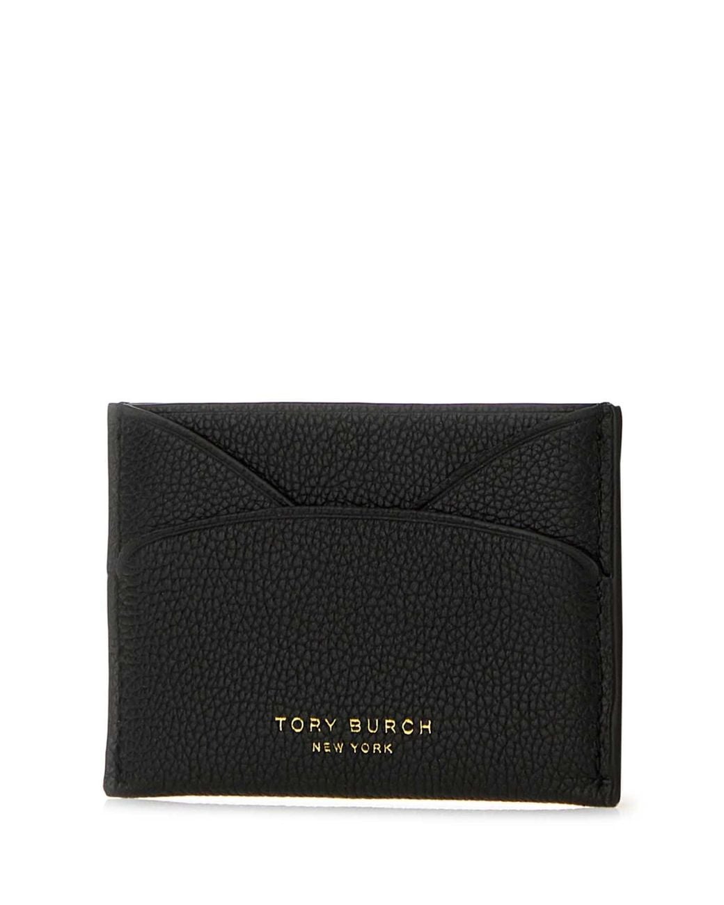 Tory Burch Black Romy Flat Card Case