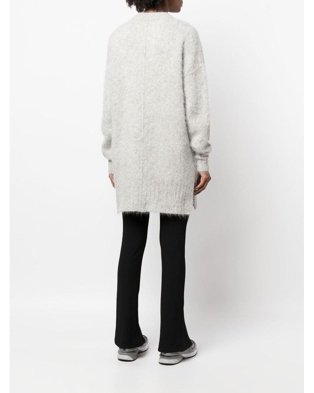 Rodebjer White Pullover Mit Rundem Ausschnitt