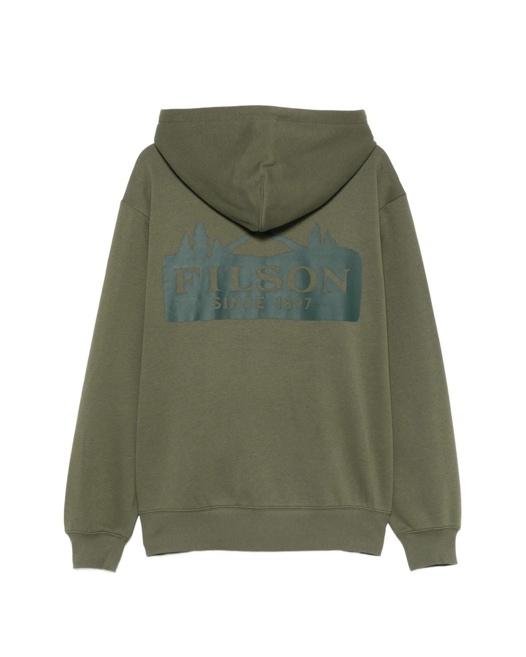 Filson Green Scenic Graphic Hoodie Northwes