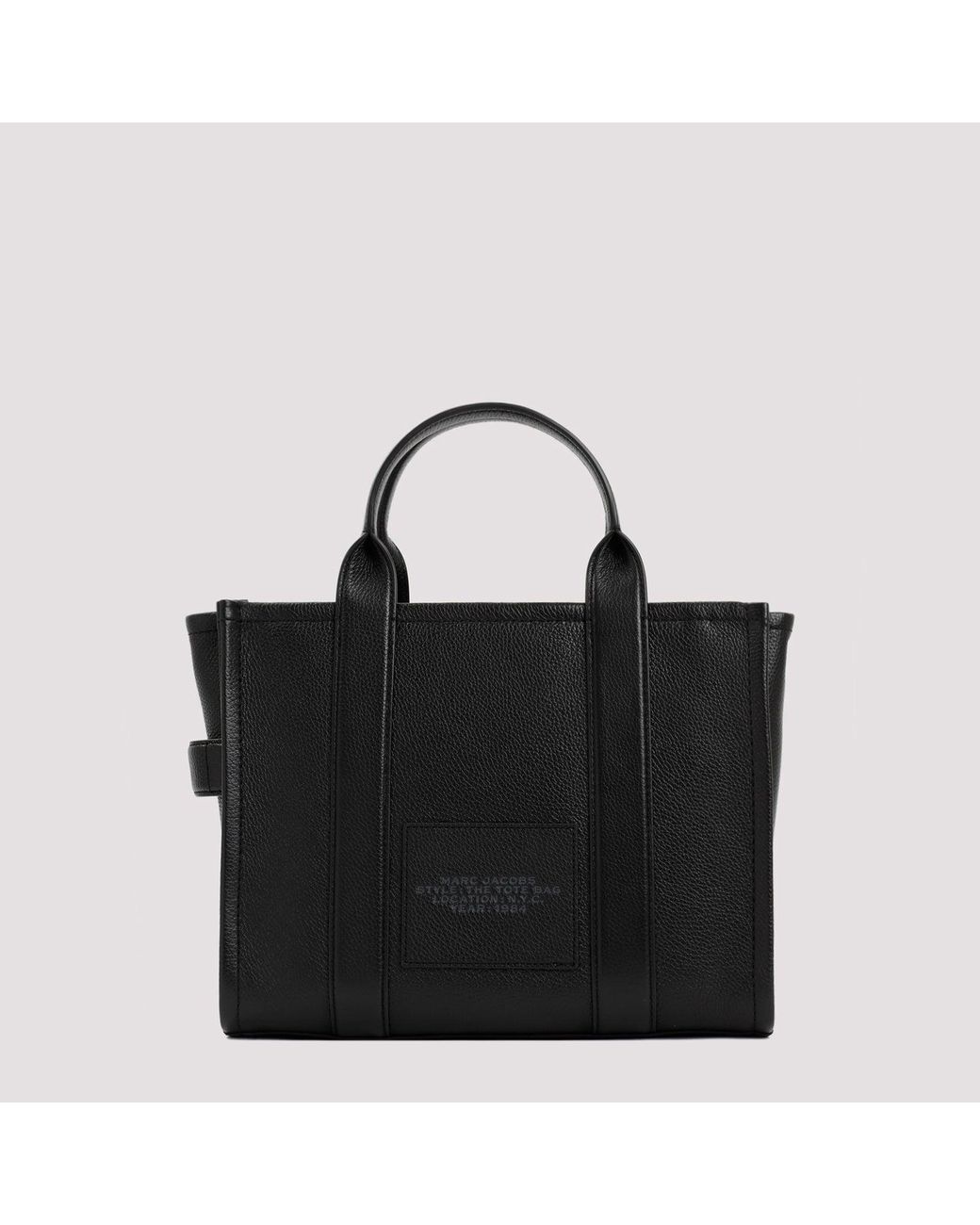 Marc Jacobs Black The Leather Small Tote Bag