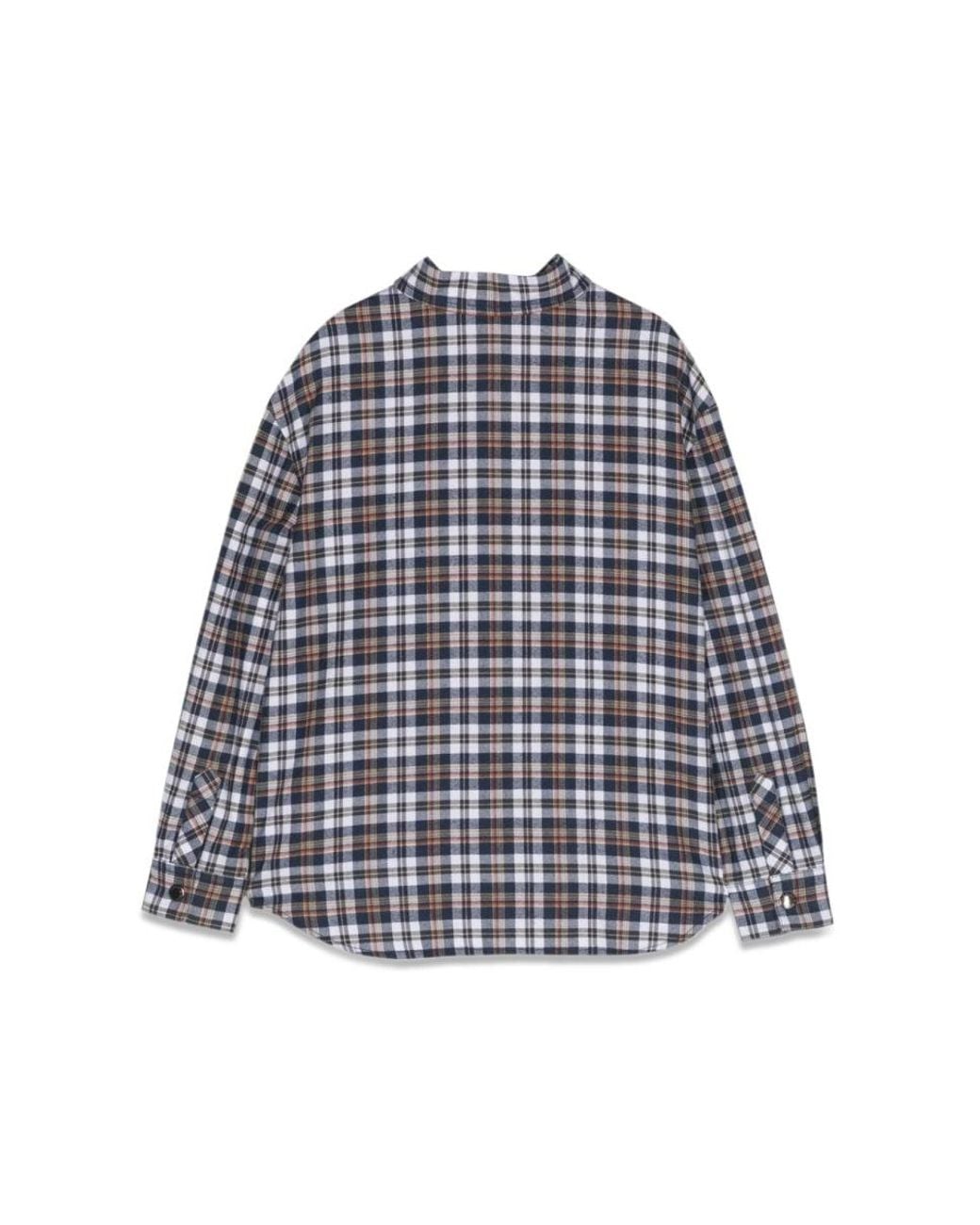 Dolce & Gabbana Gray Ml Plaid Shirt