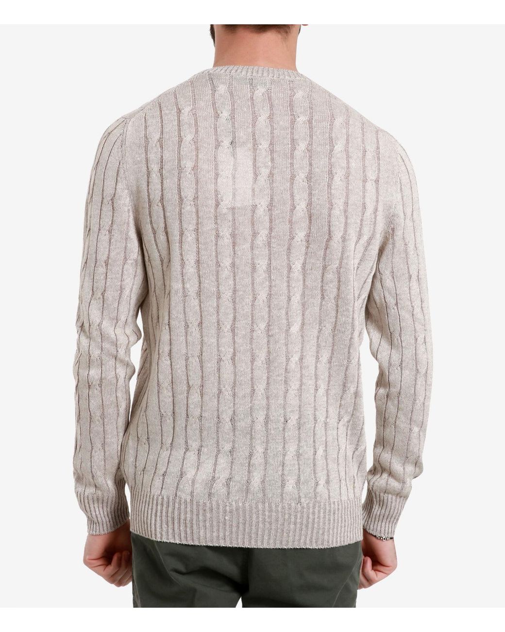 Gran Sasso Pullover beige in Natural für Herren