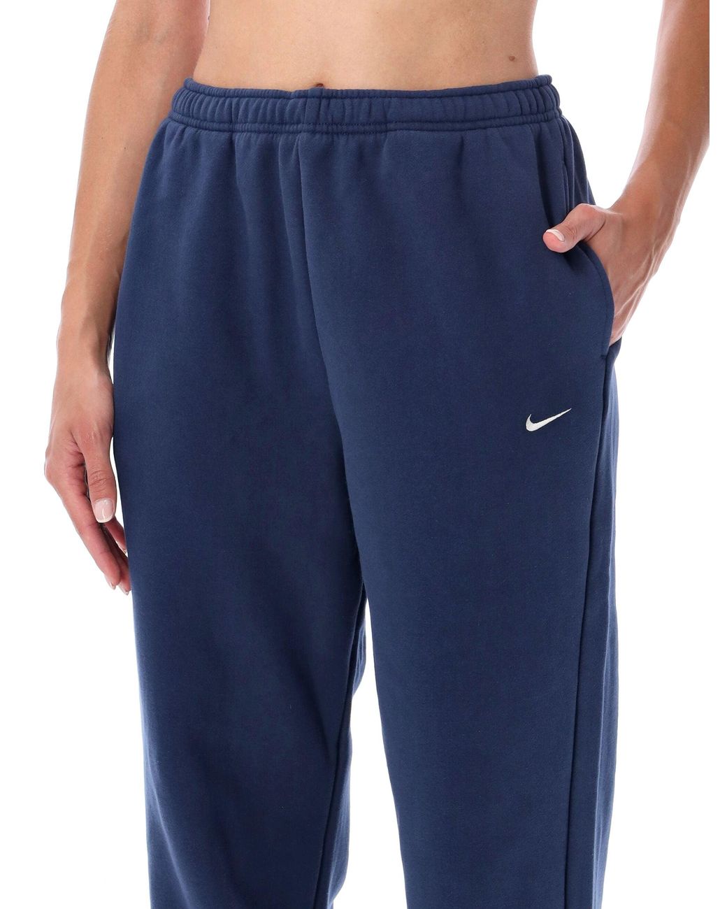 Nike Blue Athletic Crew Pullover