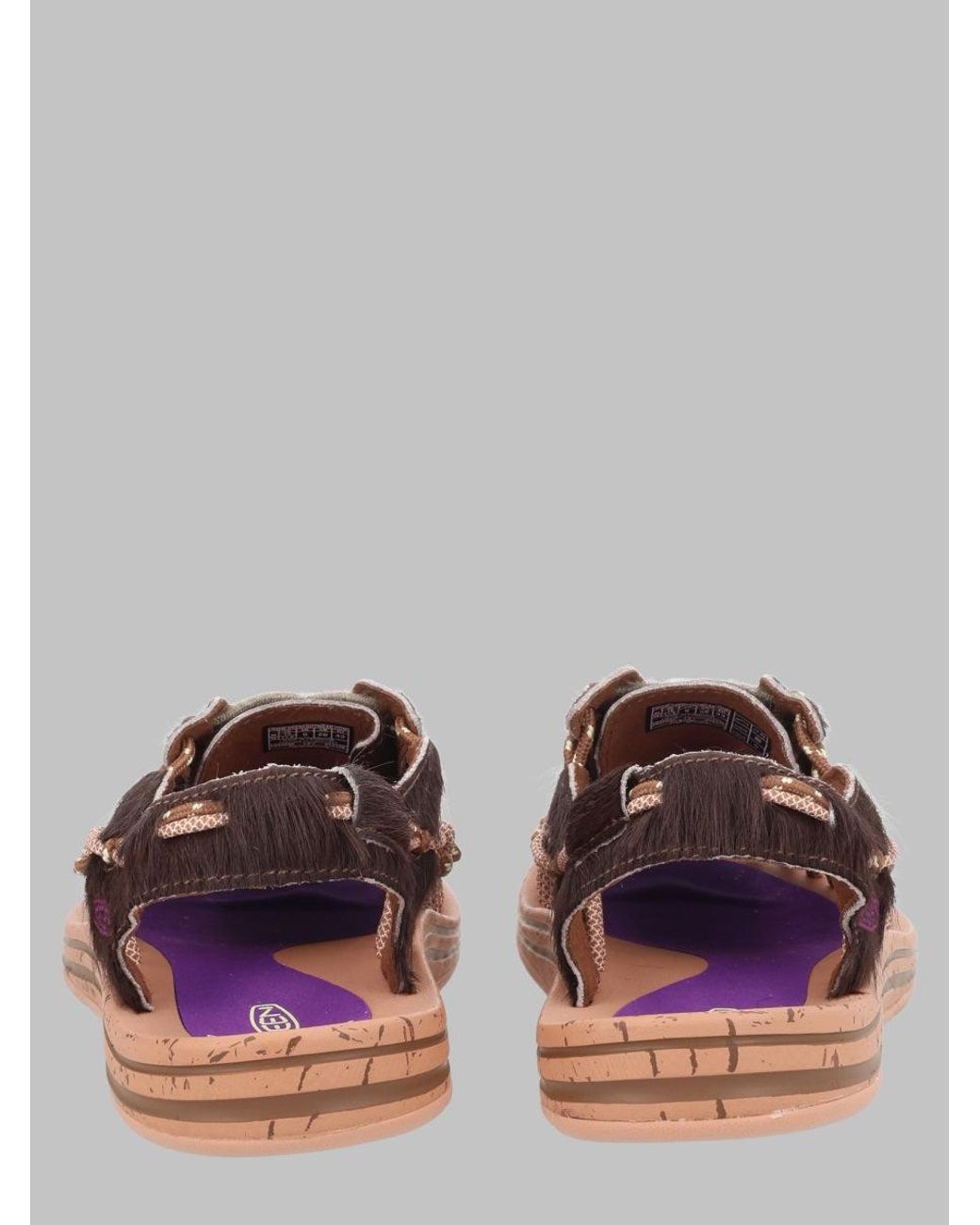 Keen Brown Sandals Uneek Lea Leather