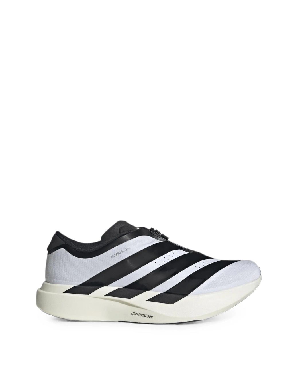 Adidas White Adizero Evo Sl Zip Shoes