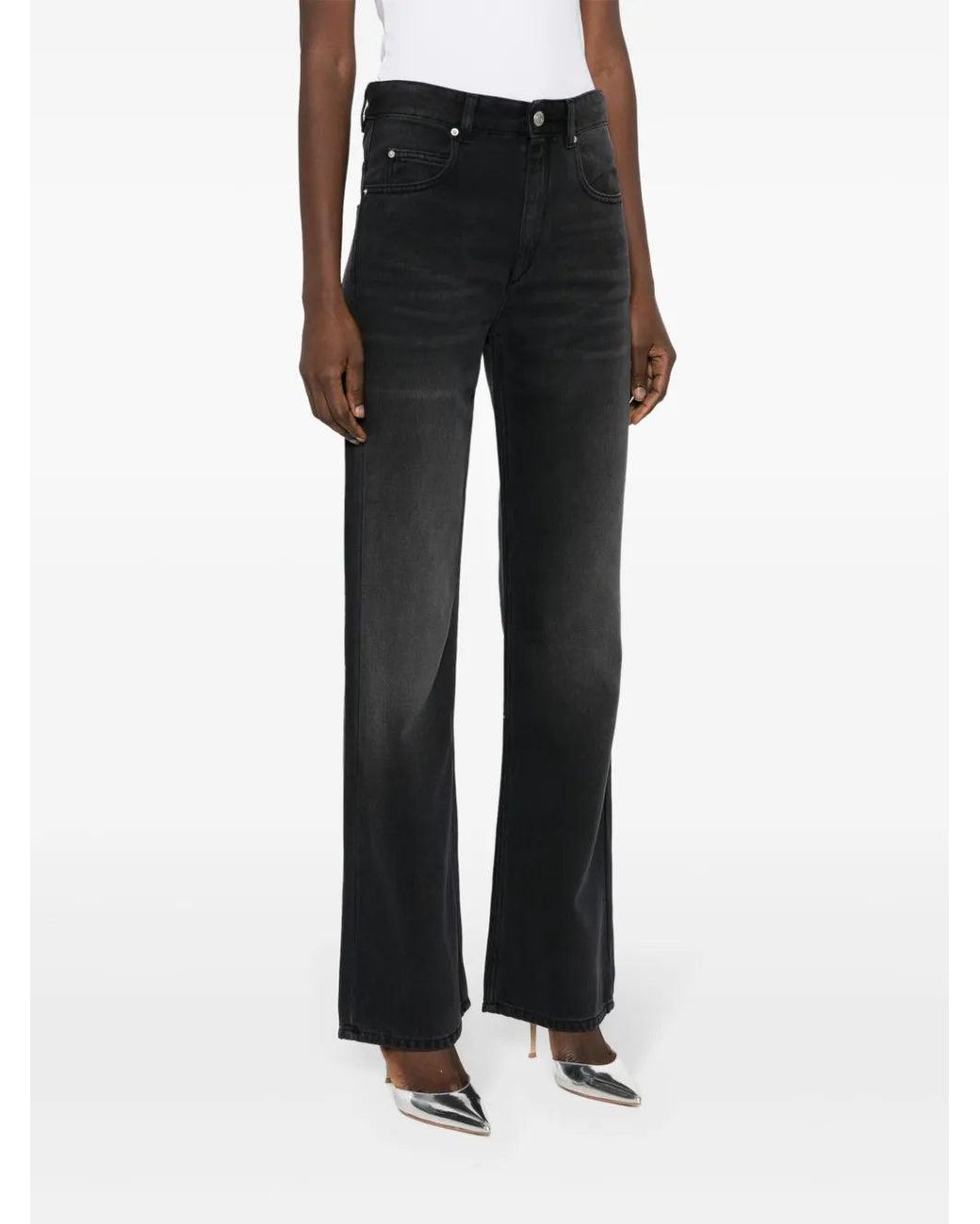 Isabel Marant Black Belvira Pants Clothing