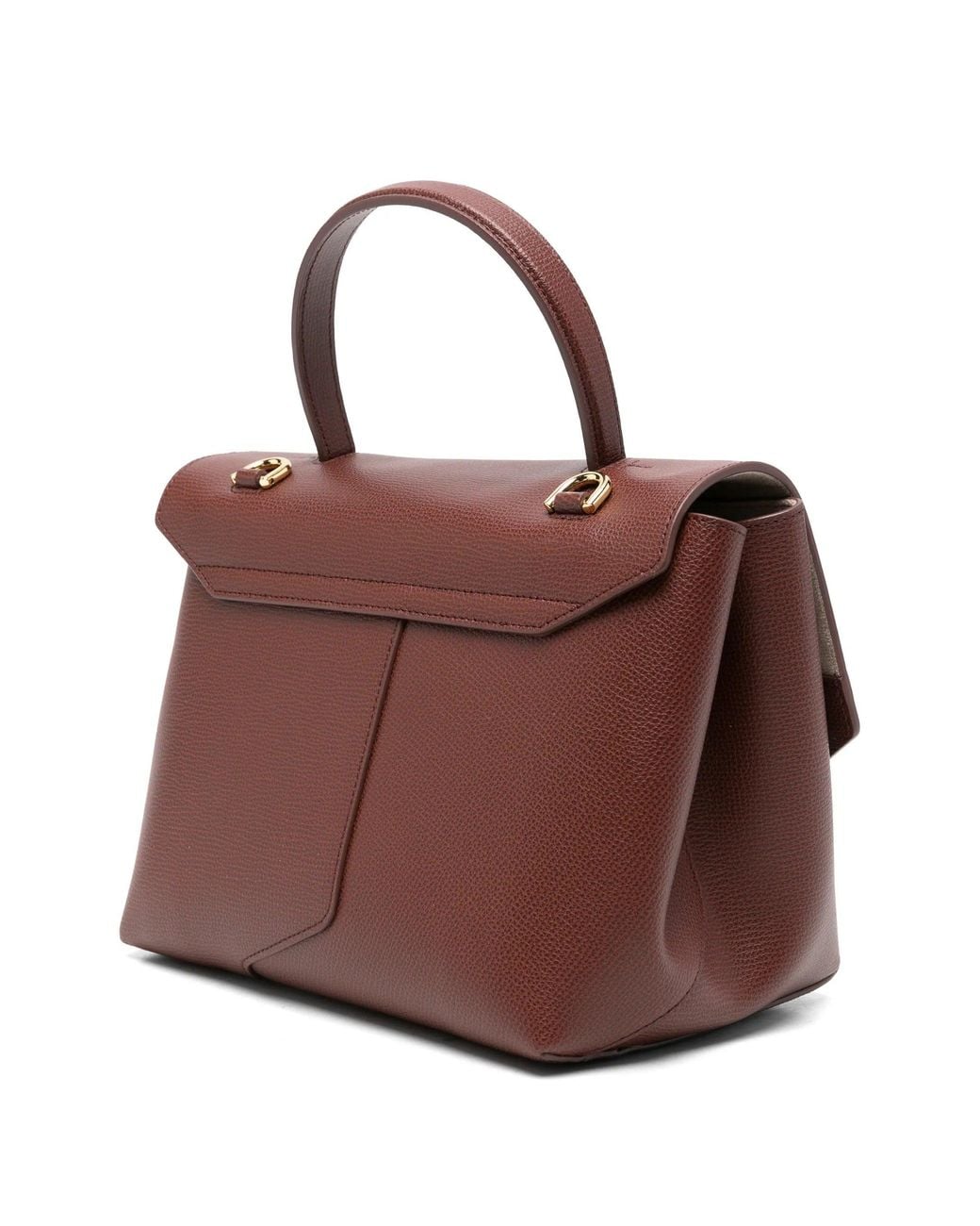 Emporio Armani Brown Top Handle Bag