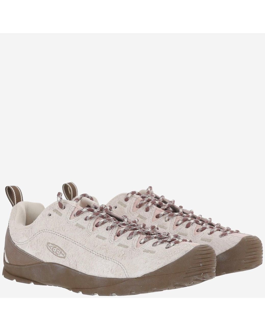 Keen White Jasper Leather Sneakers