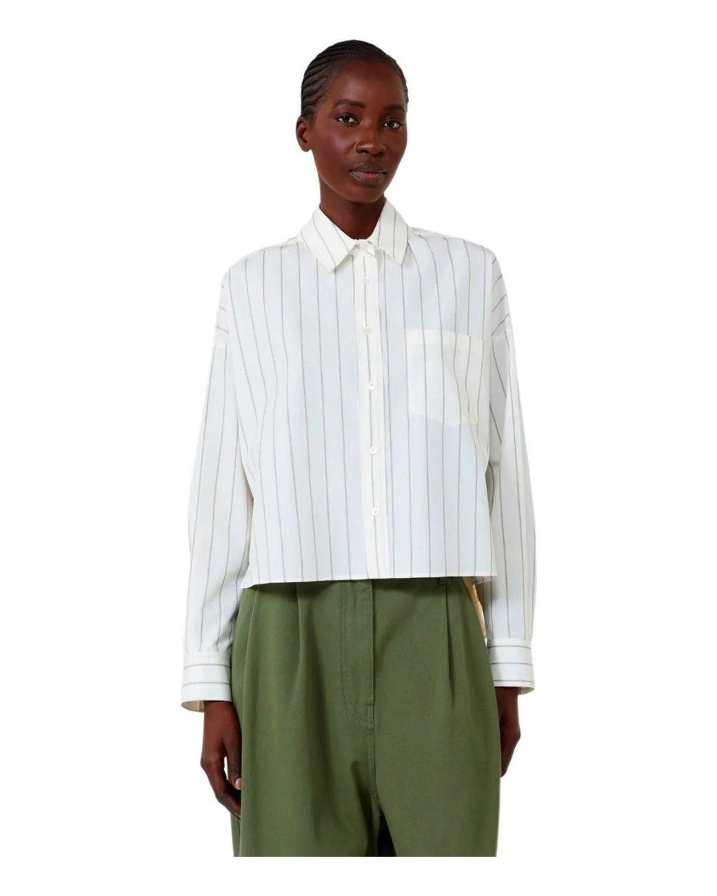 Weekend by Maxmara White Certosa Shirt