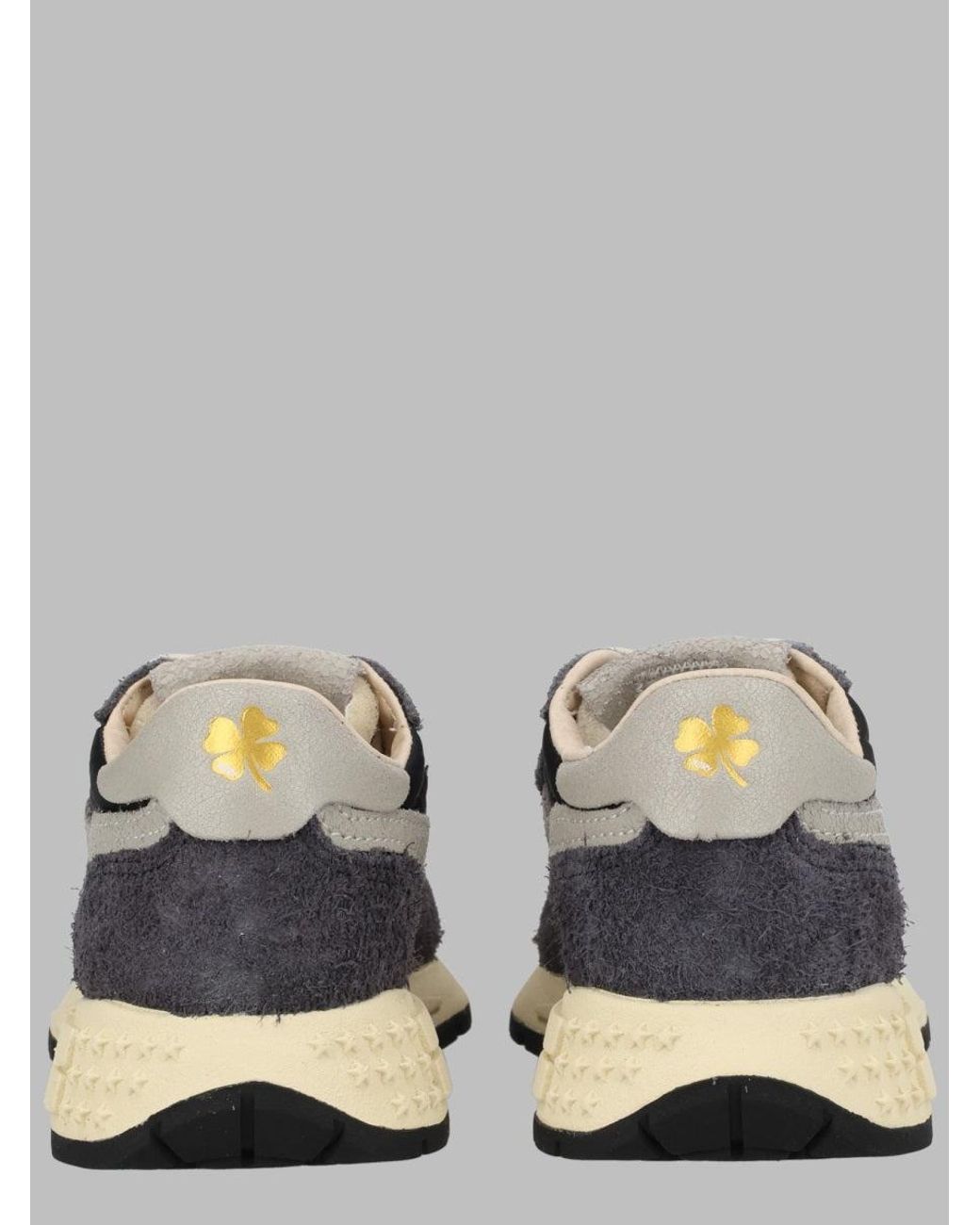 Autry Gray Mini Reelwikid Low Sneakers For Kids
