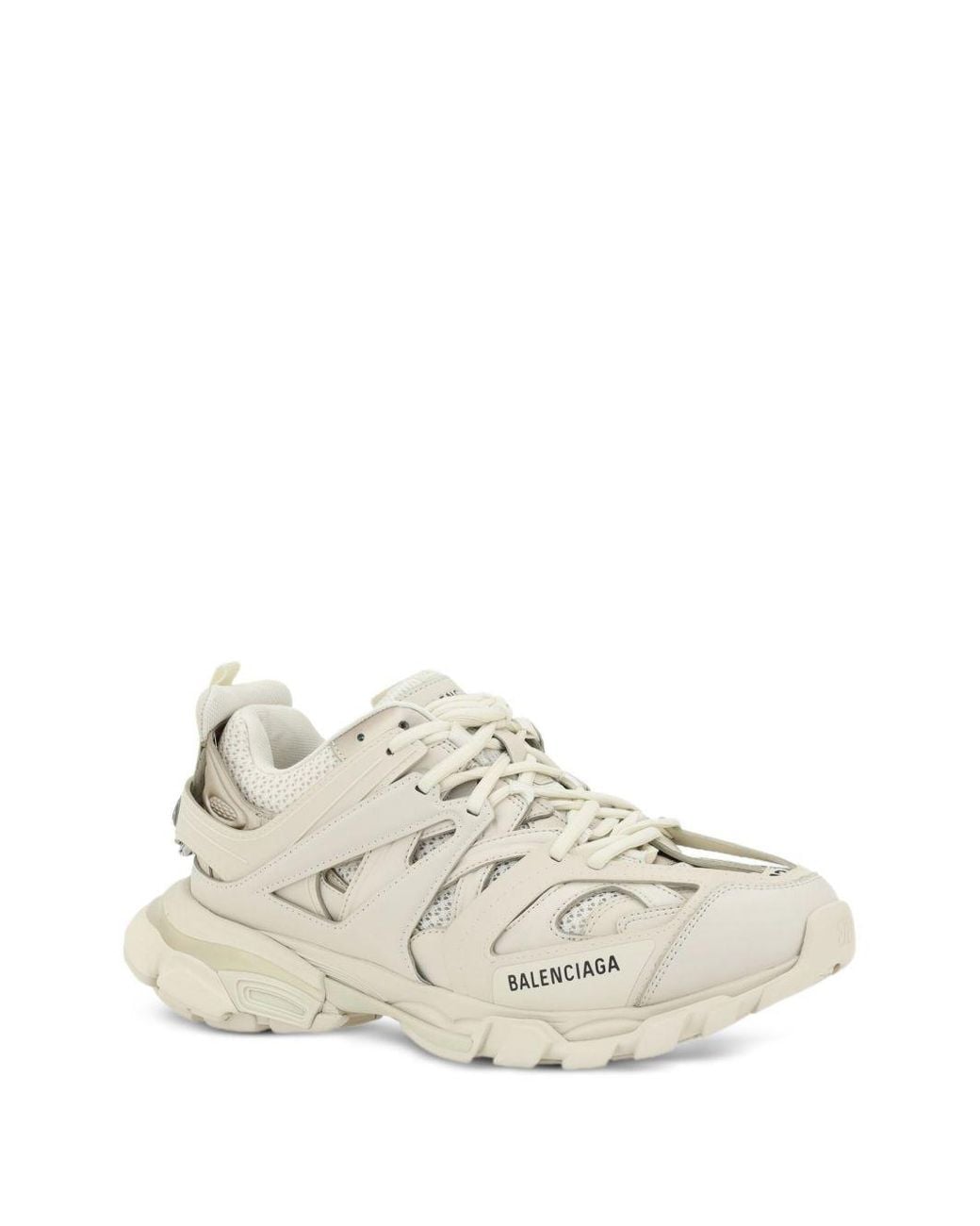 Balenciaga White Track Sneakers for men
